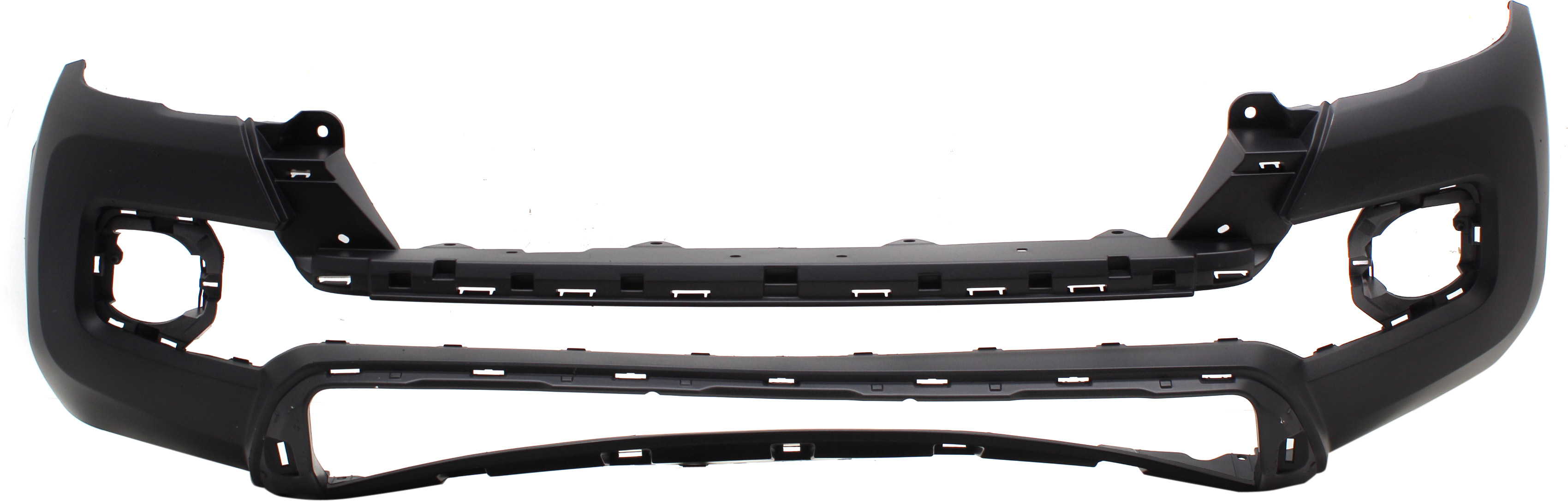 AM TACOMA 16-23 FRONT BUMPER COVER Primed w Fog Light Holes SKU RT01030007P Partslink TO1000425 OEM 5211904907 PFM