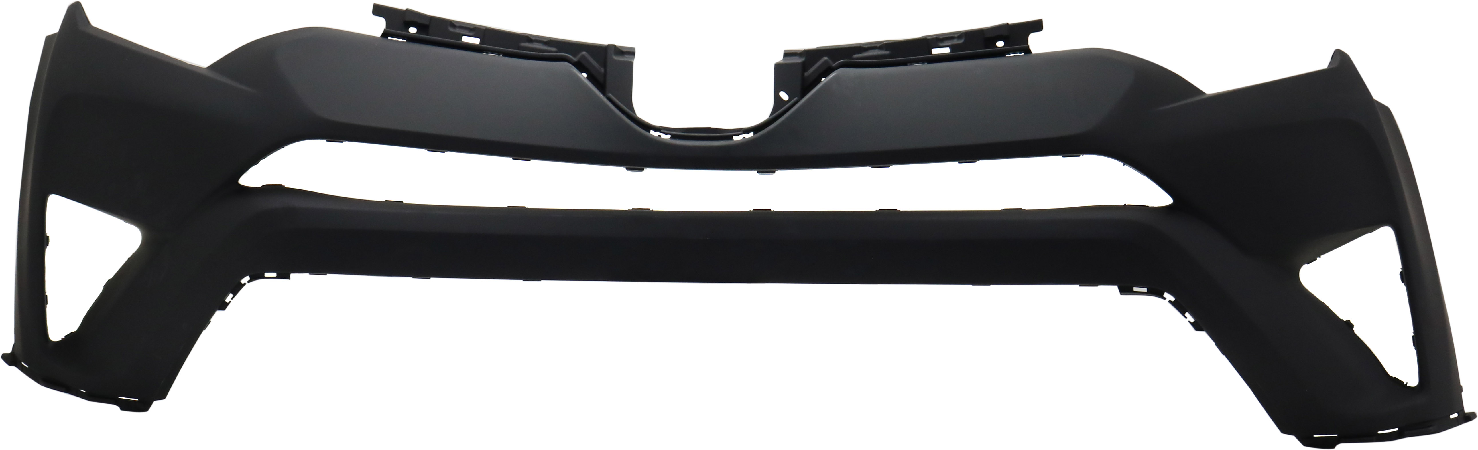 AM RAV4-16-18 FRONT BUMPER COVER Primed Japan Built Vehicle w o Parking Aid Sensor Holes SKU RT01030022P Partslink TO1014104 OEM 521194A908