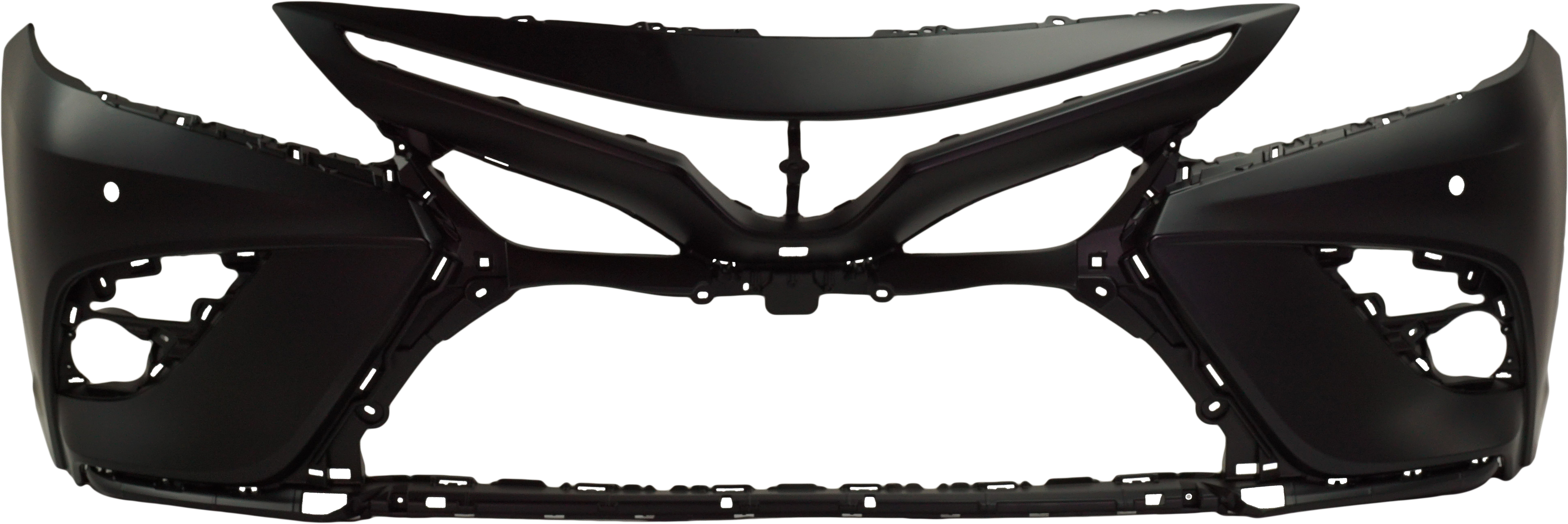 AM CAMRY 18-20 FRONT BUMPER COVER Primed XSE Models w o TRD Pkg w Camera Hole SKU RT01030030P Partslink TO1000437 OEM 521190X940