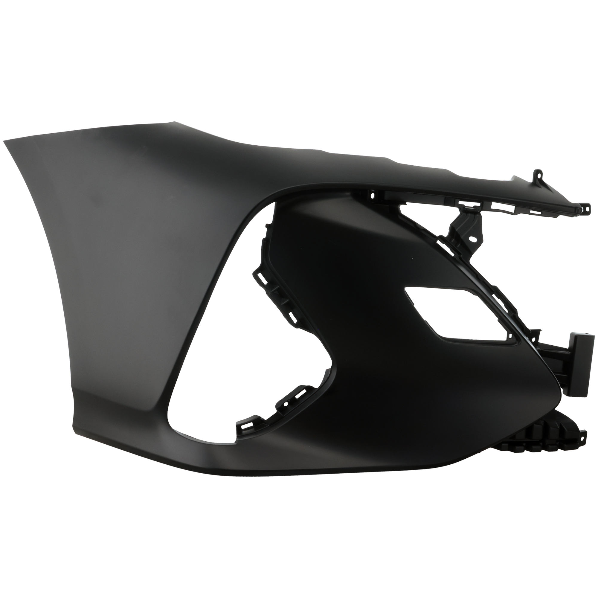 AM PRIUS PRIME 17-22 FRONT BUMPER COVER RH Primed w o Parking Aid Sensor Holes SKU RT01030031P Partslink TO1017100 OEM 5211247901