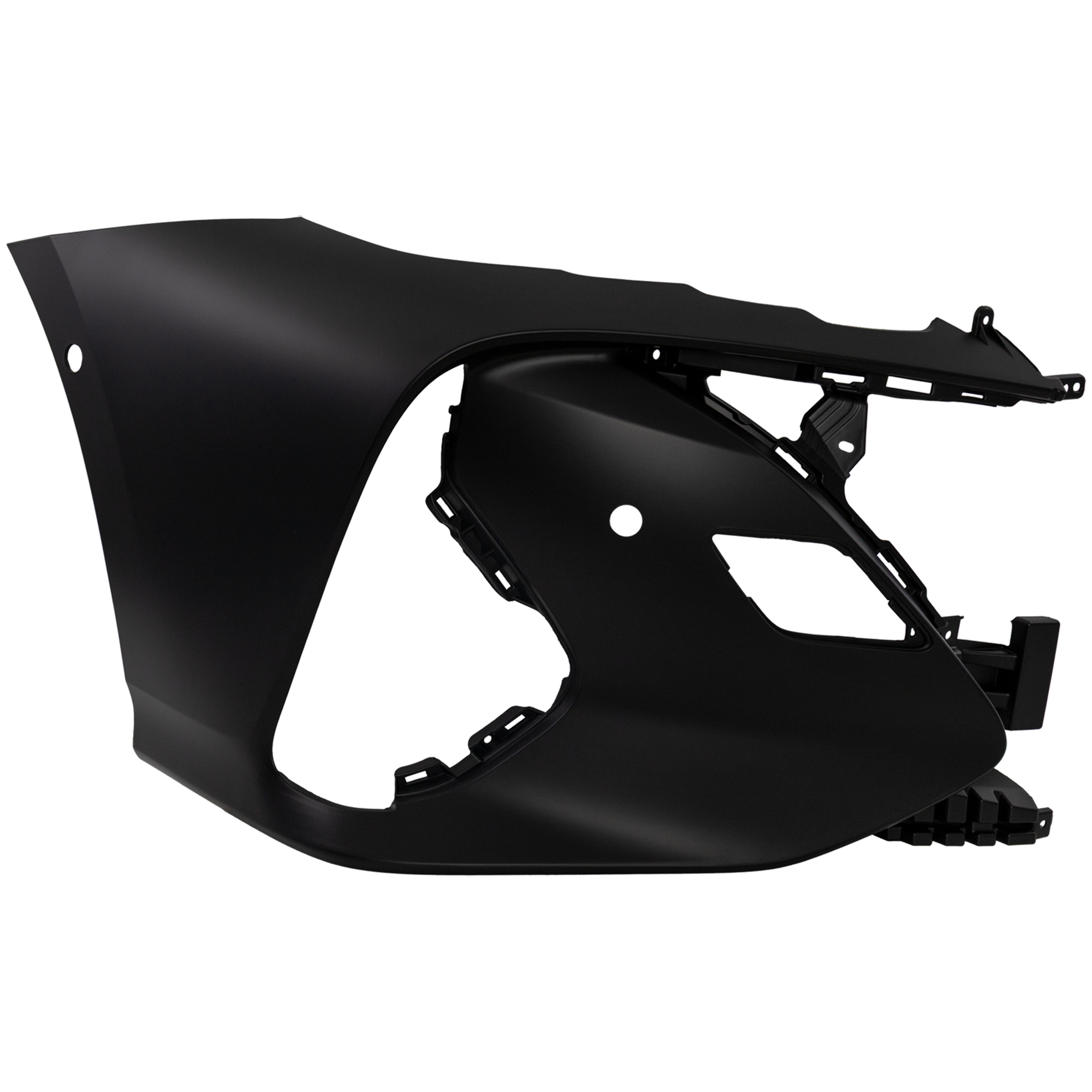 AM PRIUS PRIME 17-22 FRONT BUMPER COVER RH Primed w Parking Aid Sensor Holes SKU RT01030033P Partslink TO1017101 OEM 5211247902