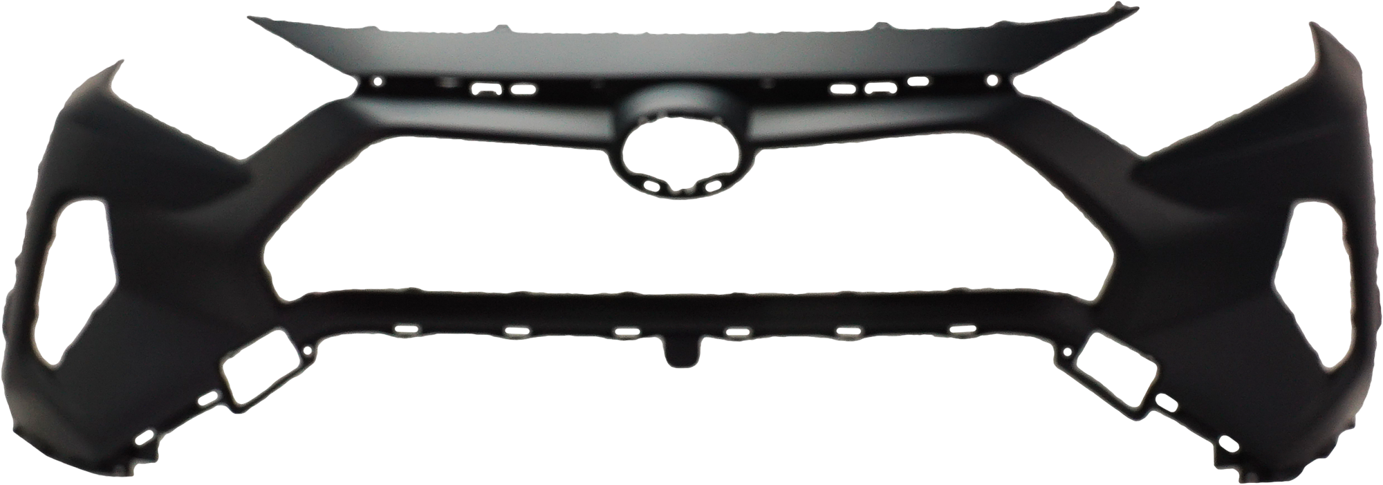 AM RAV4-19-24 FRONT BUMPER COVER Primed LE Limited XLE XLE Premium Hybrid Models Japan Built Vehicle w o Parking Aid Sensor Holes SKU RT01030046P Partslink TO1000451 OEM 521194A916