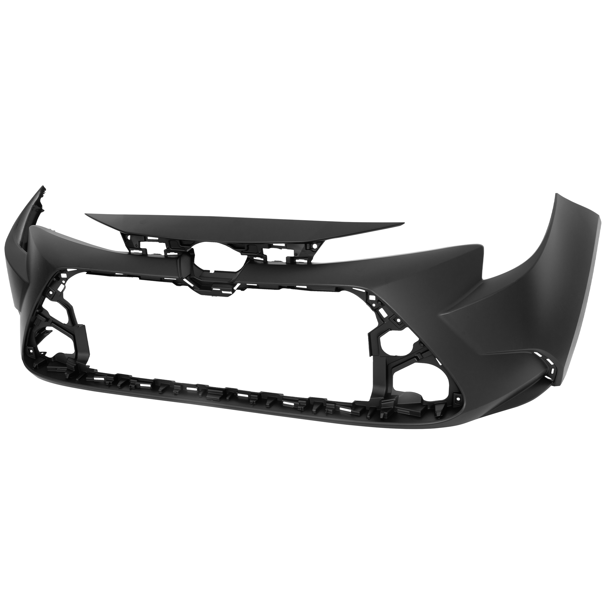 AM COROLLA 20-24 FRONT BUMPER COVER Pimed L LE XLE Models Sedan North America Built Vehicle SKU RT01030053P Partslink TO1000459 OEM 52119F2921