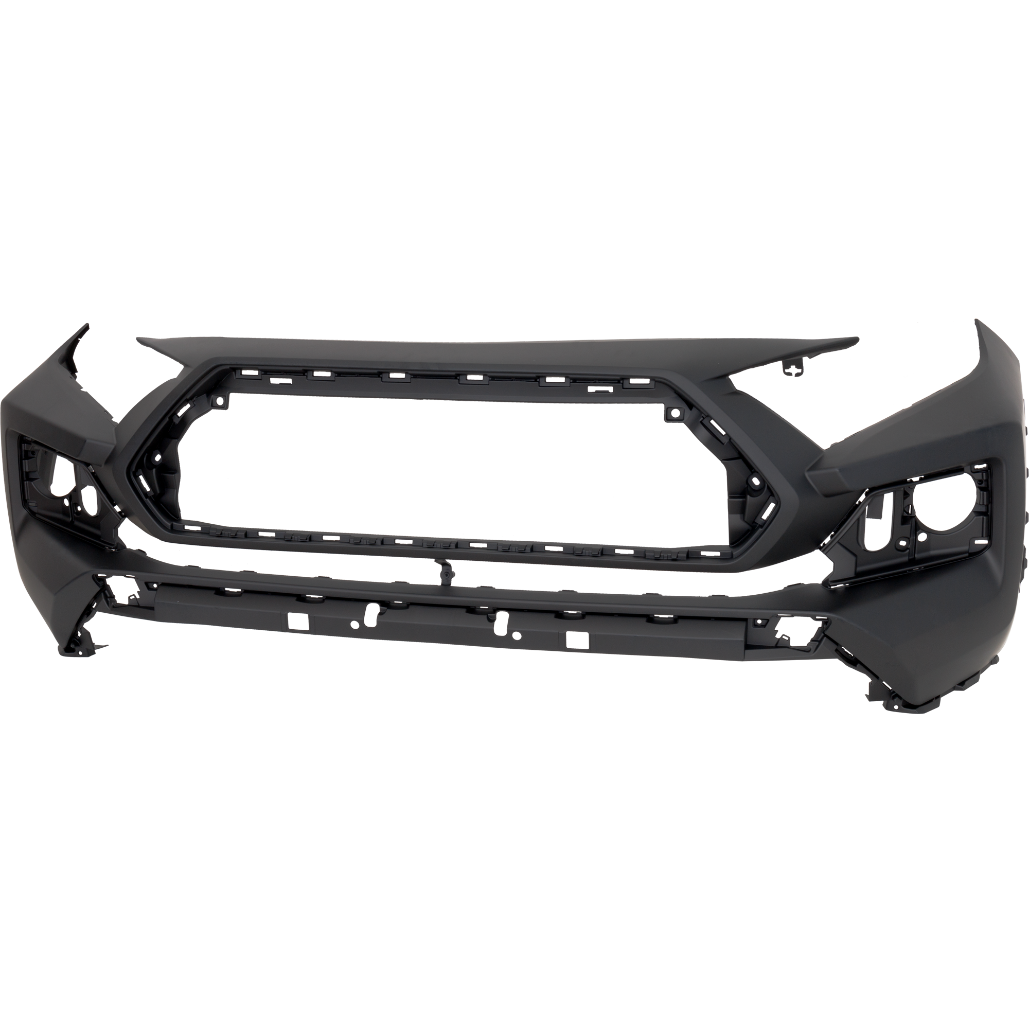 AM RAV4-19-24 FRONT BUMPER COVER Primed Adventure Trail TRD Off Road Models Japan Built Vehicle w o Parking Aid Sensor Holes SKU RT01030064P Partslink TO1000455 OEM 521194A951-521194A917