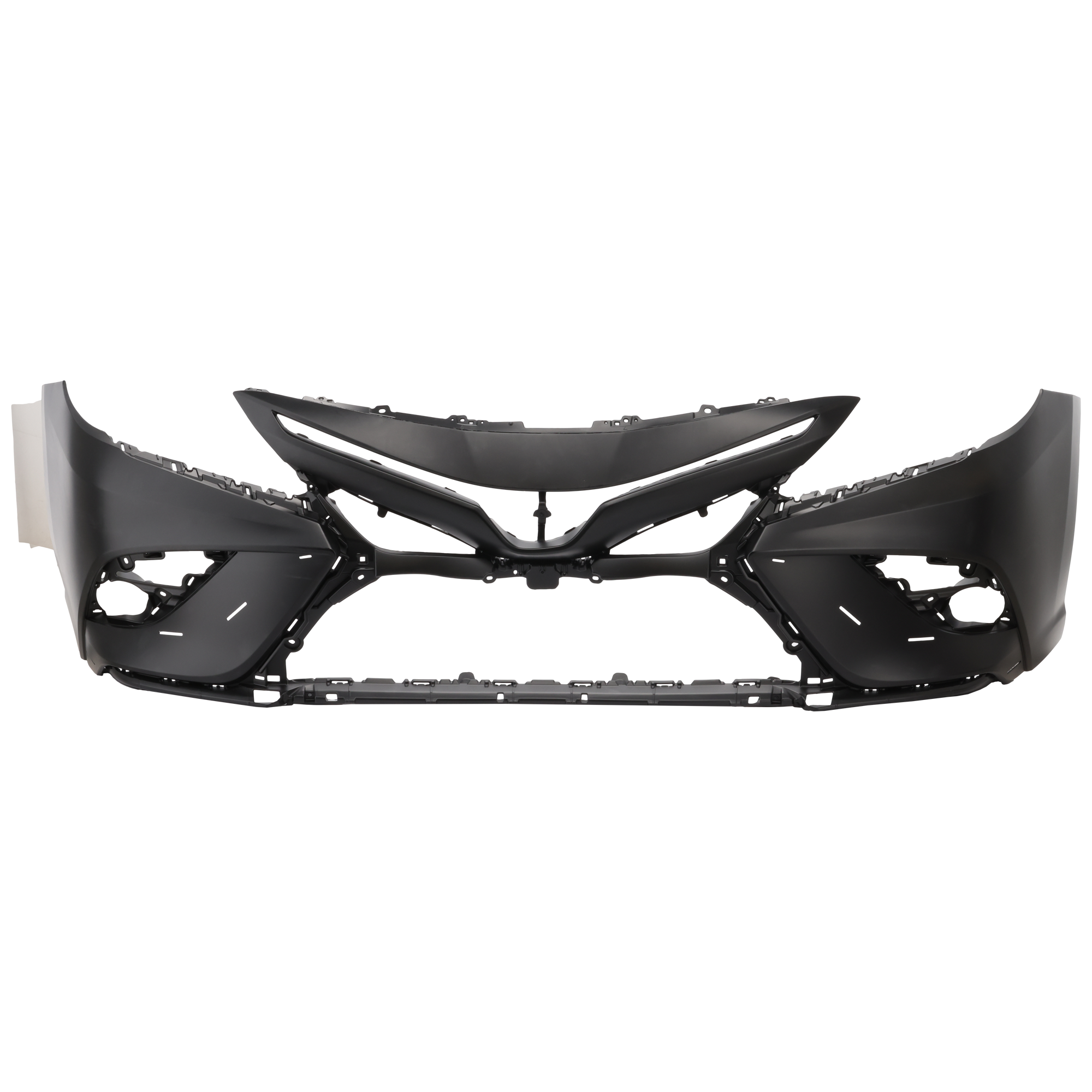 AM CAMRY 21-24 FRONT BUMPER COVER Primed SE North America Built Vehicle XSE w o TRD Pkg Camera Hole Hybrid SE Hybrid XSE SE Models w o Parking Aid Sensor Holes SKU RT01030077P Partslink TO1000471 OEM 521190X954