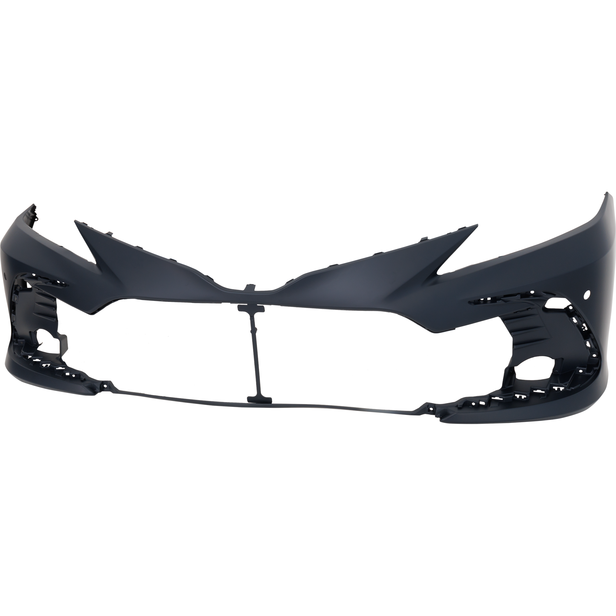 AM CAMRY 21-24 FRONT BUMPER COVER Primed XLE Hybrid XLE Models w Parking Aid Sensor Holes SKU RT01030084P Partslink TO1000467 OEM 521190X956