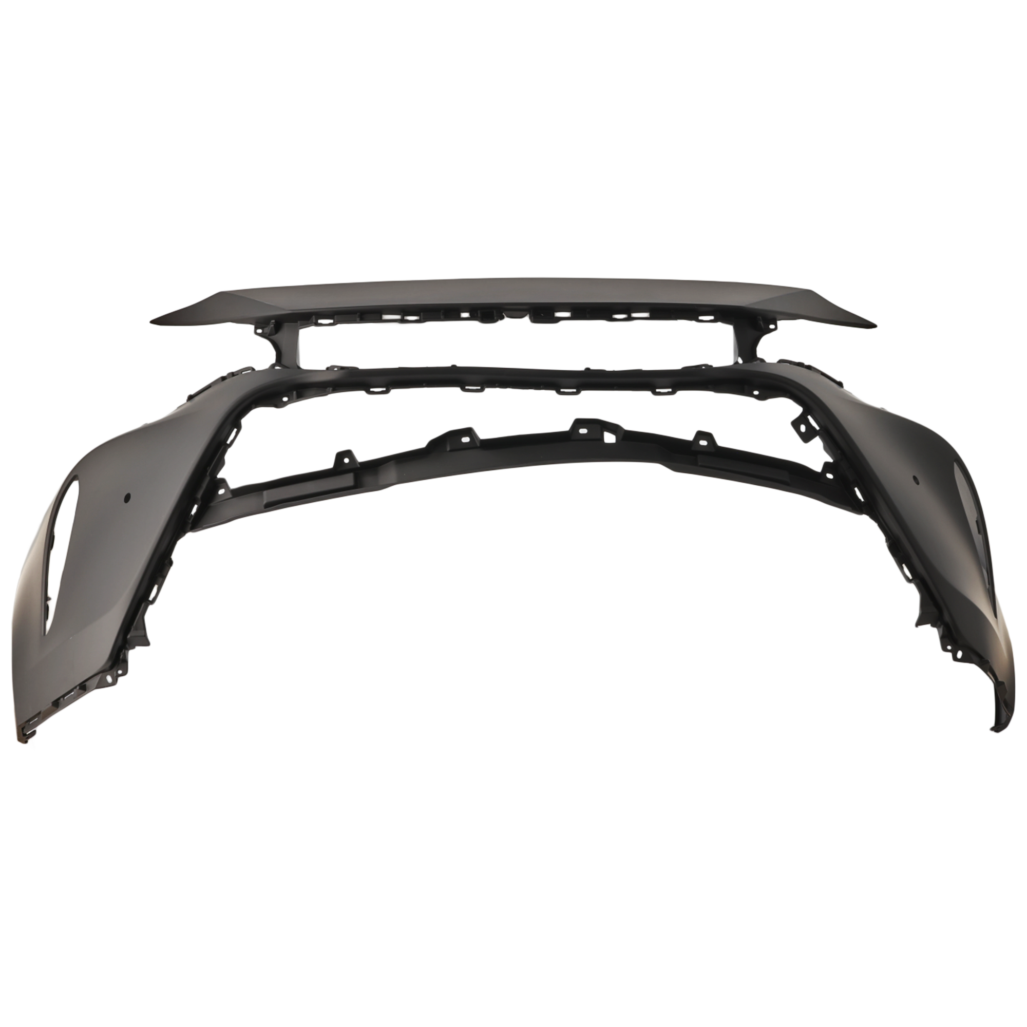 AM VENZA 21-24 FRONT BUMPER COVER Primed Limited XLE Models w Parking Aid Sensor Holes SKU RT01030098P Partslink TO1000477 OEM 521194D969-521194D977