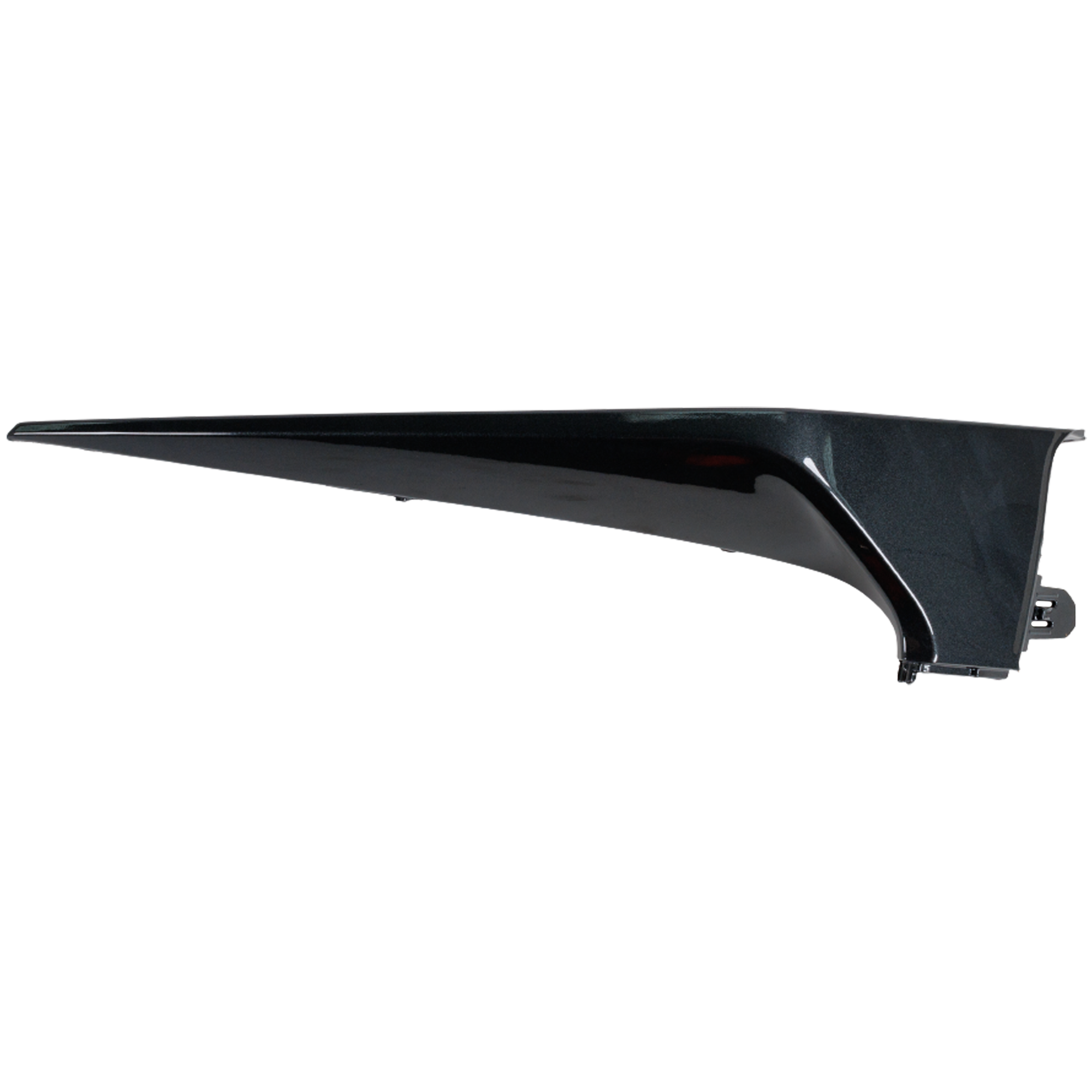 AM COROLLA 20-22 FRONT BUMPER END RH Lower Extension Dark Gray Paint SE XSE Model Sedan w o Apex Edition w o Nightshade Edition SKU RT01110003 Partslink TO1047112 OEM 5211202110