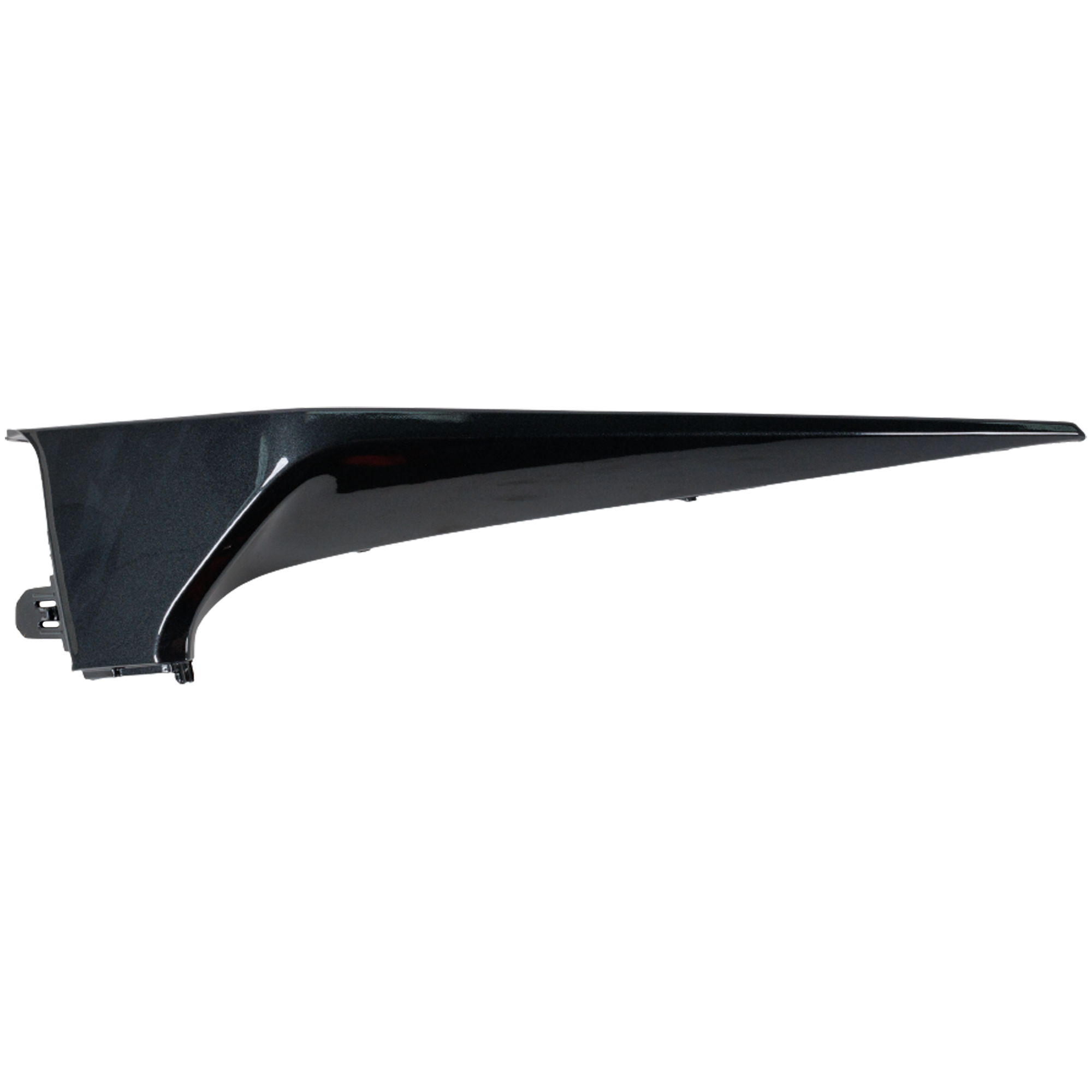 AM COROLLA 20-22 FRONT BUMPER END LH Lower Extension Dark Gray Paint SE XSE Model Sedan w o Apex Edition w o Nightshade Edition SKU RT01110004 Partslink TO1046112 OEM 5211302040