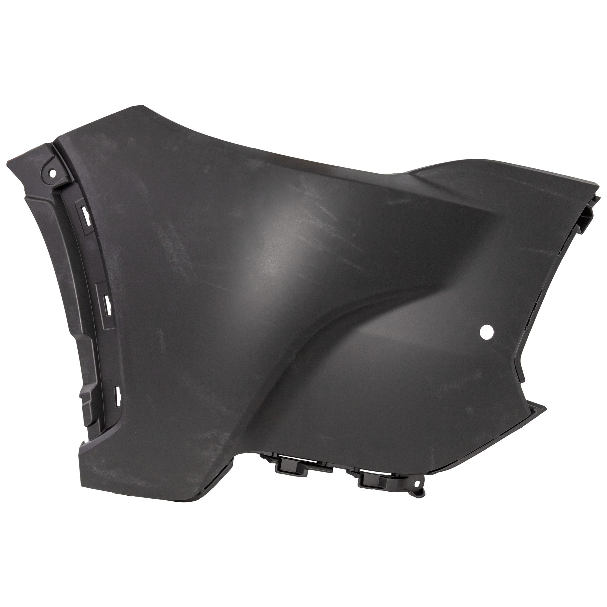 AM COROLLA CROSS 22-24 FRONT BUMPER END RH Bumper Extension Primed XLE Model CAPA SKU RT01110017Q Partslink TO1017103C OEM 521120A909