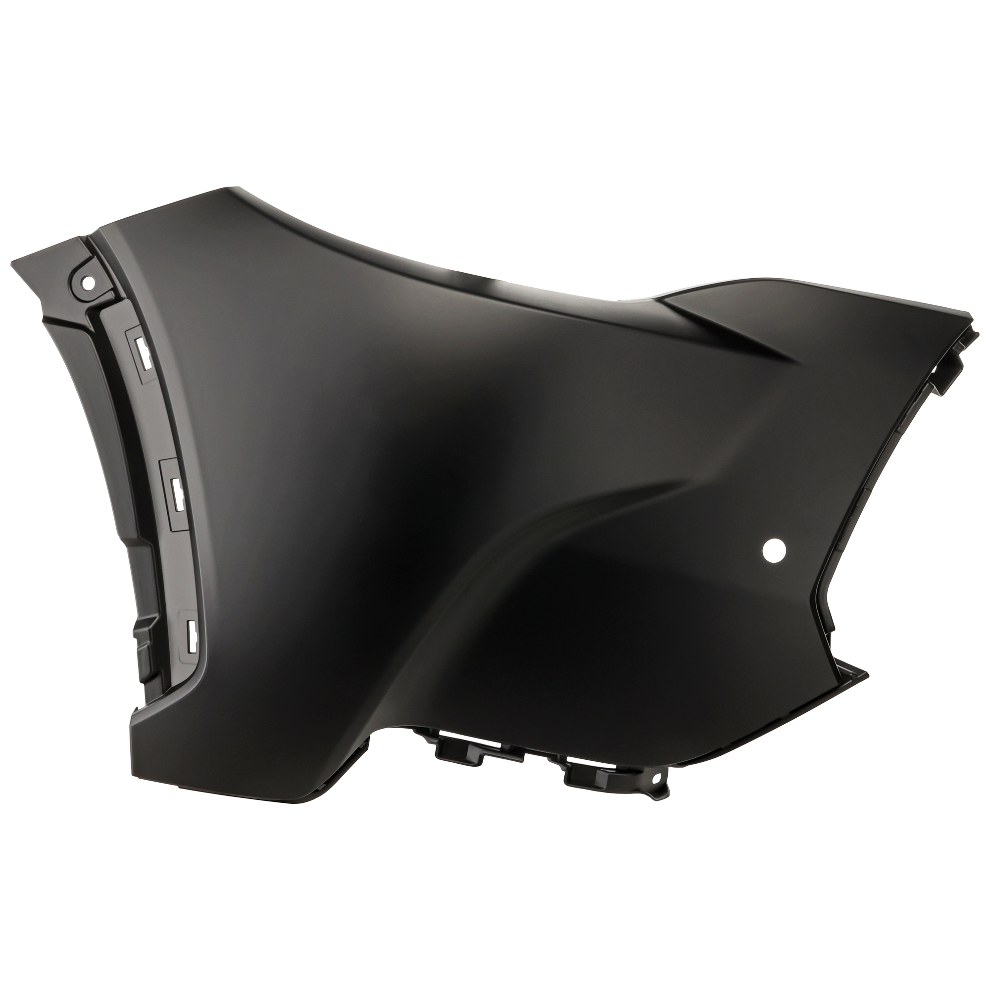 AM COROLLA CROSS 22-24 FRONT BUMPER END RH Bumper Extension Primed XLE Model SKU RT01110017 Partslink TO1017103 OEM 521120A909