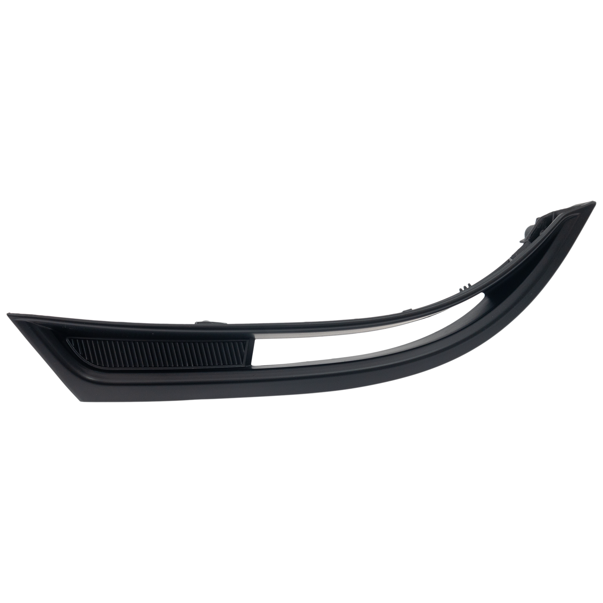 AM PRIUS V 15-18 FRONT BUMPER END LH Black Plastic SKU RT01110022 Partslink TO1038280 OEM 5211347020