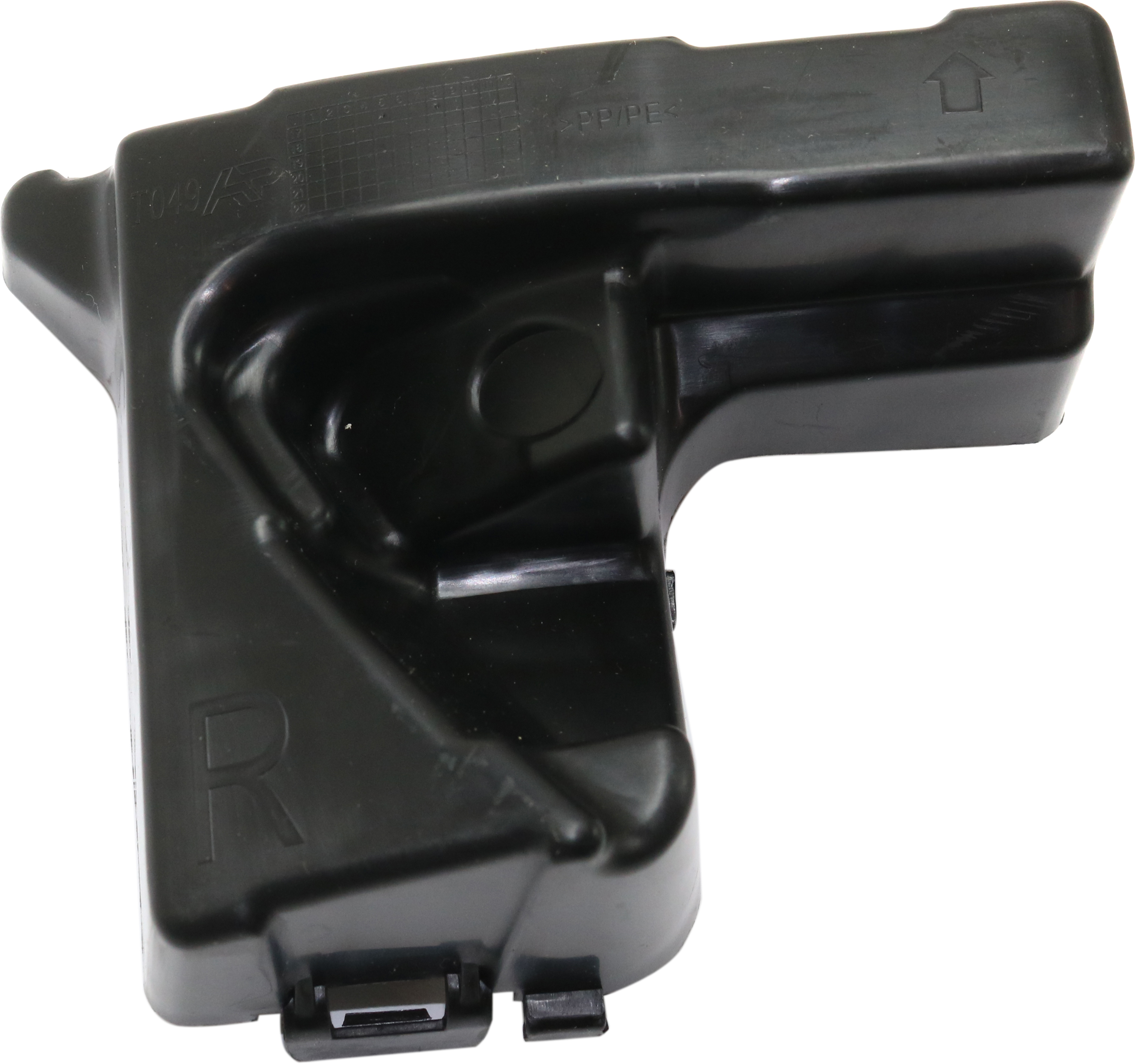 AM PRIUS 16-18 FRONT BUMPER ABSORBER RH Reinforcement CAPA SKU RT01190001Q Partslink TO1073102C OEM 5213547040