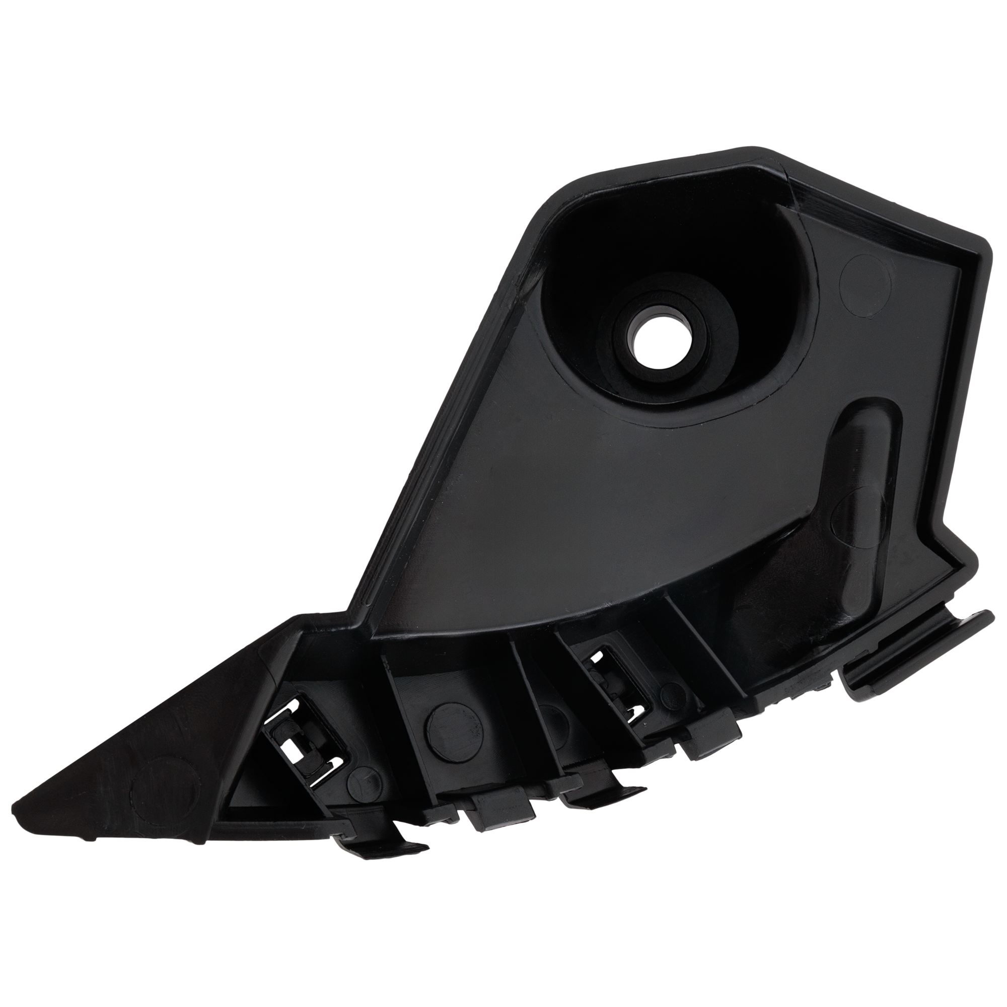 AM MODEL X 16-18 FRONT BUMPER BRACKET LH Outer Cover Bracket Plastic To 3-26-18 SKU RT01310114 OEM 104709200H