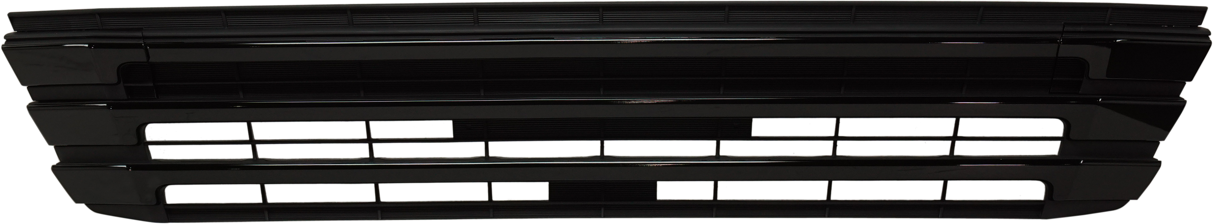 AM HIGHLANDER 17-19 FRONT BUMPER GRILLE Black Molding w o Around View Monitor Exc. Hybrid Model SKU RT01530020 Partslink TO1036172 OEM 531020E100