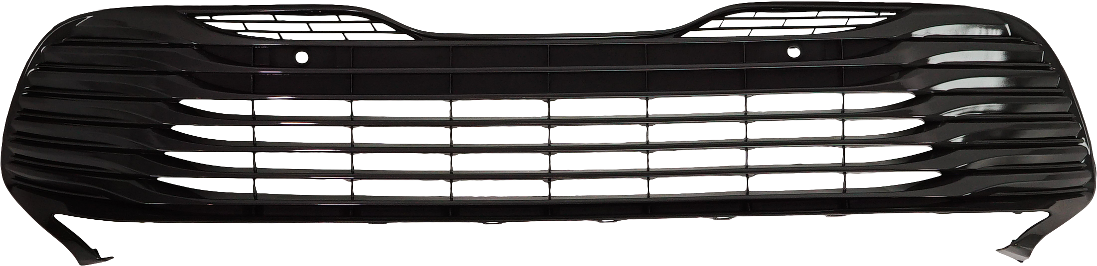 AM CAMRY 18-20 FRONT BUMPER GRILLE Painted Silver Gray XLE Model w Parking Aid Sensor Holes SKU RT01530023 Partslink TO1036184 OEM 5310206580
