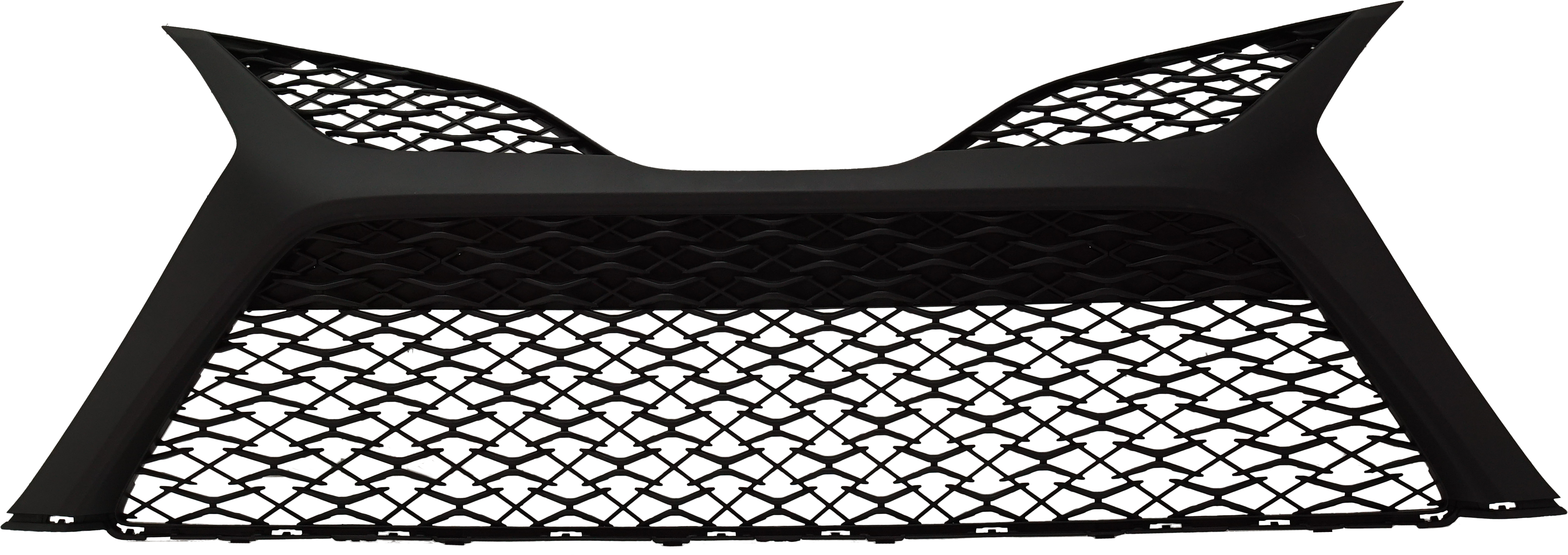 AM CAMRY 18-20 FRONT BUMPER GRILLE Textured Dark Gray Hybrid SE Model SKU RT01530028 Partslink TO1036196 OEM 5310206320