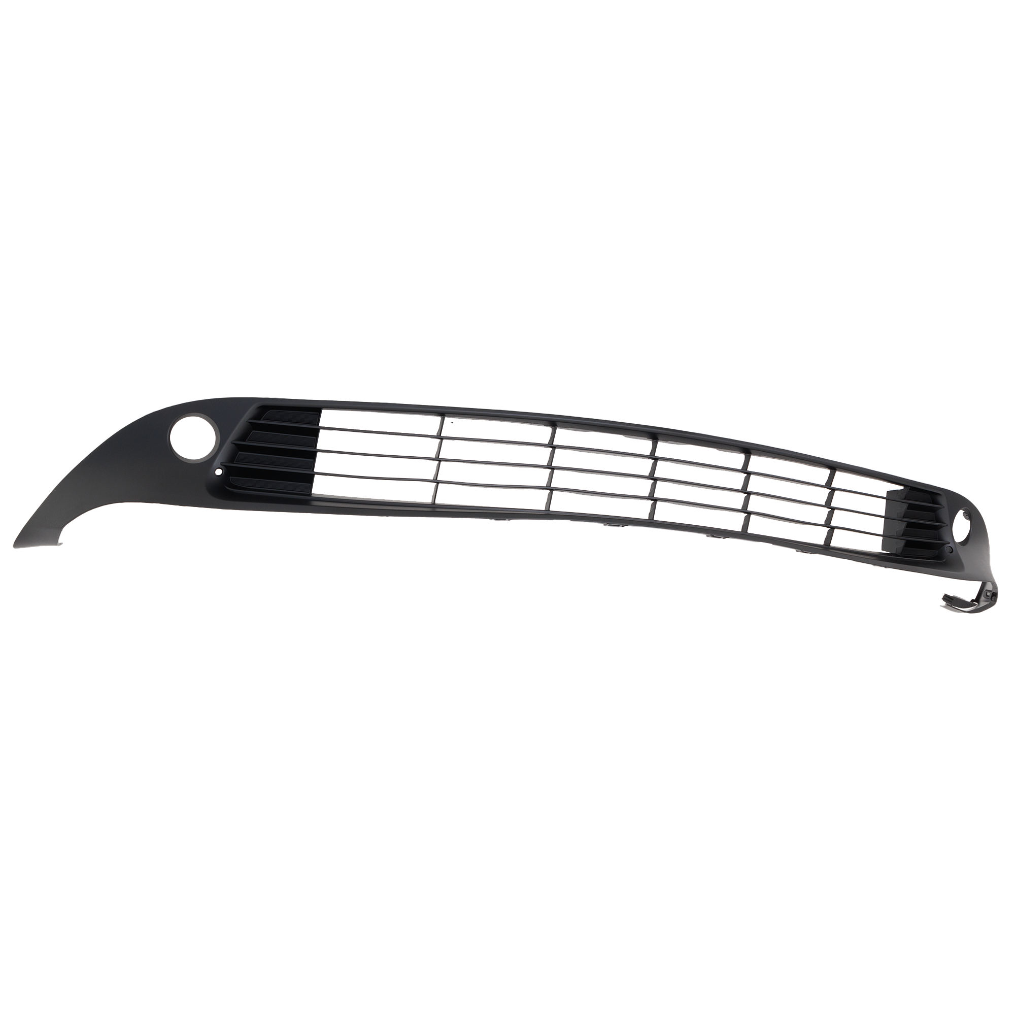 AM PRIUS 19-22 FRONT BUMPER GRILLE Textured Black w Fog Light Holes SKU RT01530041 Partslink TO1036220 OEM 5311247310