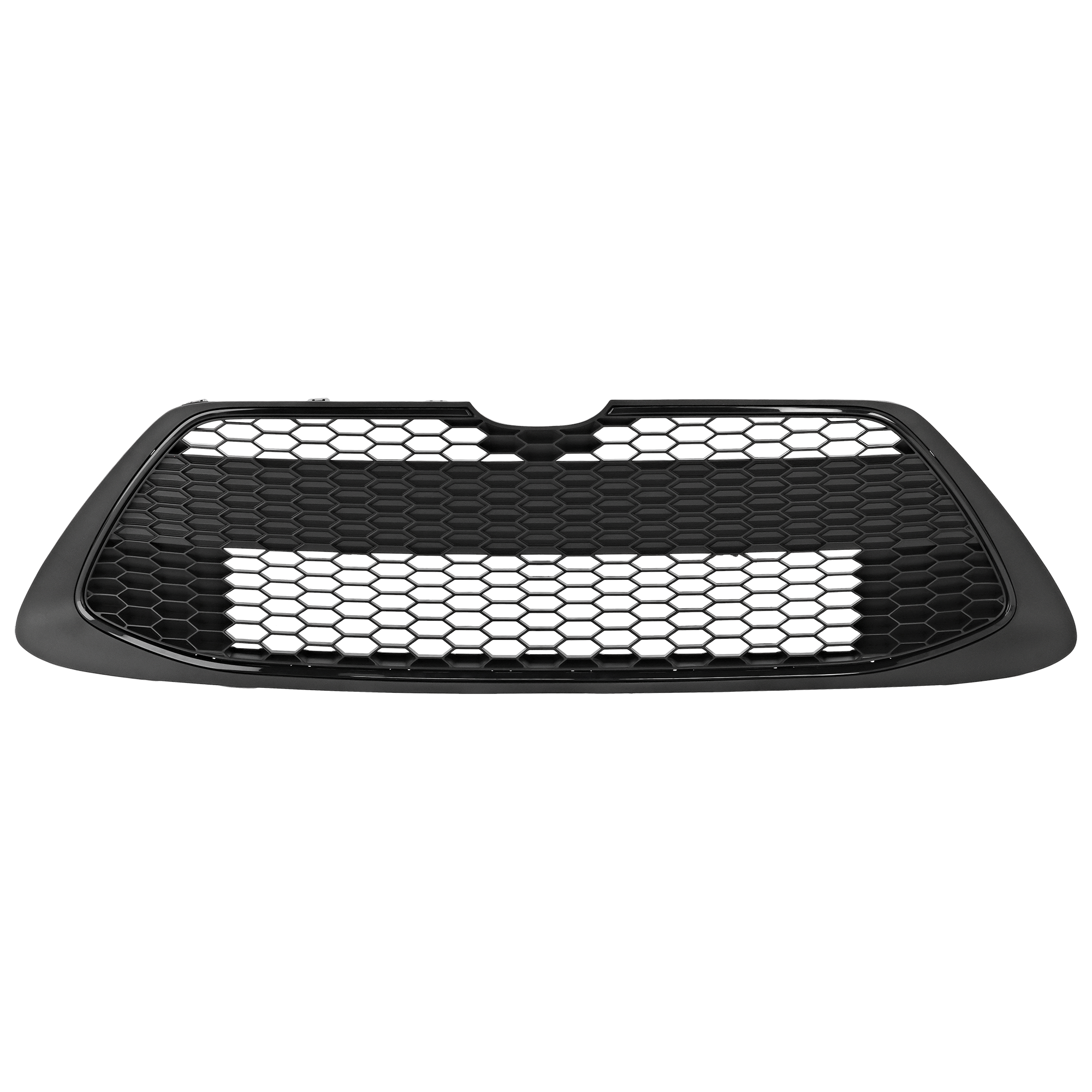 AM COROLLA 20-22 FRONT BUMPER GRILLE Textured Black w Black Molding w o Tow Hook Hole L LE Models Sedan CAPA SKU RT01530054Q Partslink TO1036204C OEM 5310202280