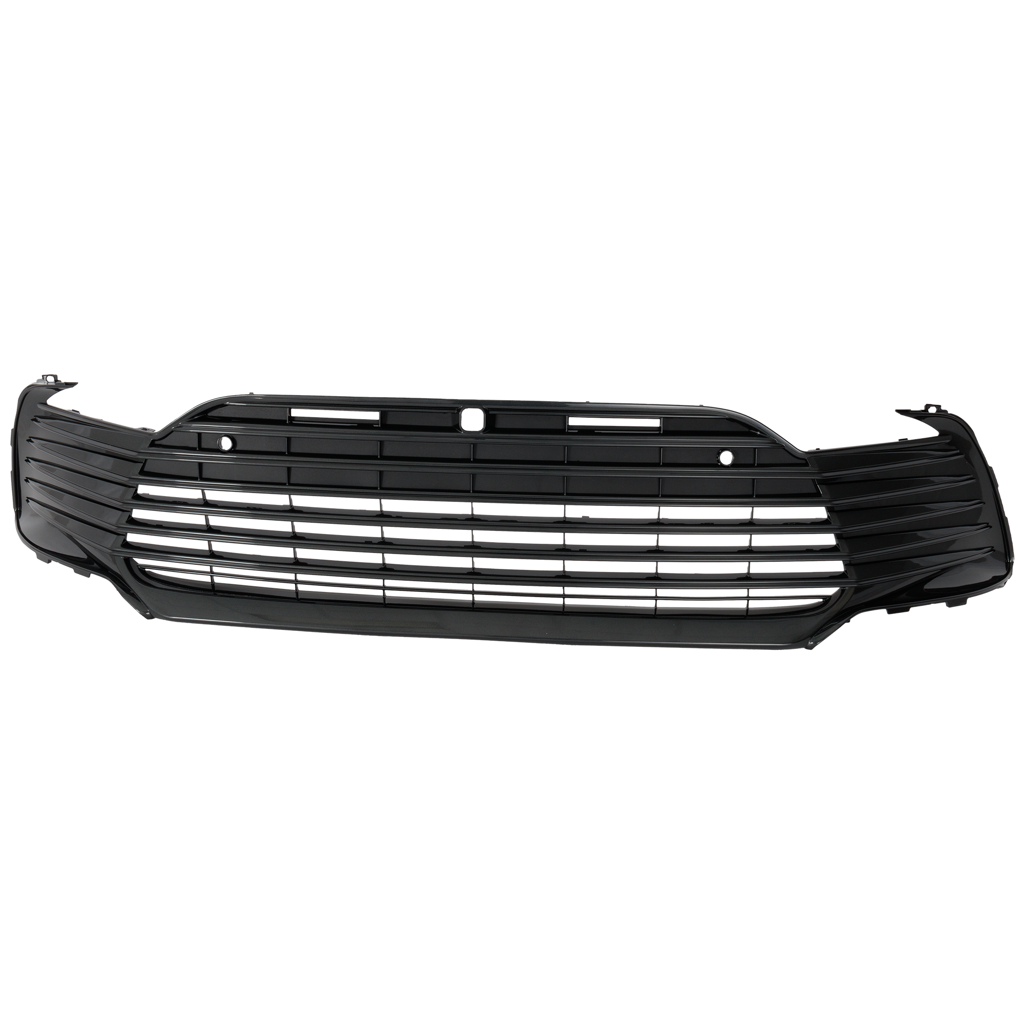 AM CAMRY 21-24 FRONT BUMPER GRILLE Gloss Dark Gray Hybrid XLE Model w Camera Hole CAPA SKU RT01530071Q Partslink TO1036228C OEM 5310206300