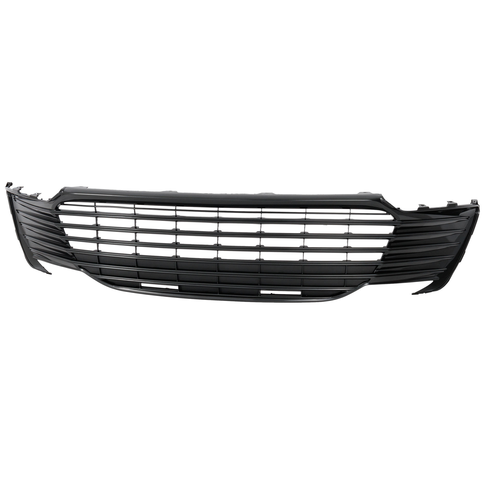 AM CAMRY 21-24 FRONT BUMPER GRILLE Gloss Dark Gray Hybrid LE Hybrid XLE Models w o Camera Hole CAPA SKU RT01530073Q Partslink TO1036227C OEM 5310206280