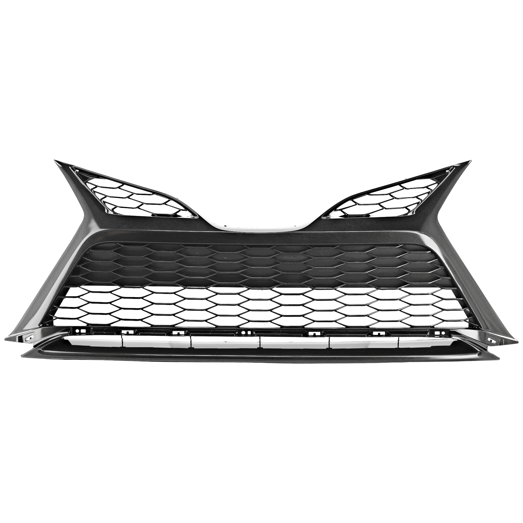 AM CAMRY 21-24 FRONT BUMPER GRILLE Painted Silver Gray w o TRD Package w o Parking Sensors XSE Model SKU RT01530079 Partslink TO1036230 OEM 5310206630