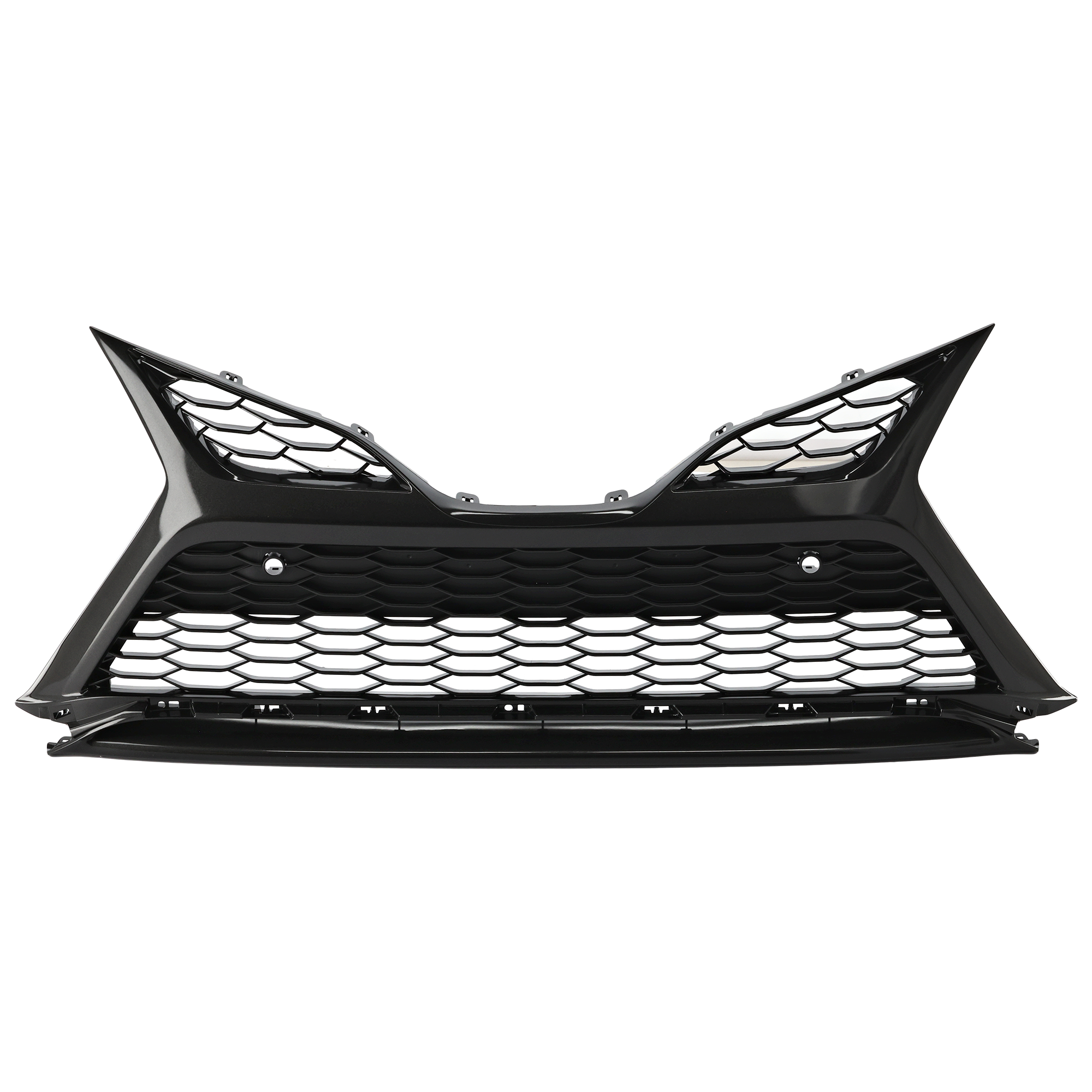 AM CAMRY 21-24 FRONT BUMPER GRILLE Painted Silver Gray w o TRD Package w Parking Sensors XSE Model SKU RT01530080 Partslink TO1036231 OEM 5310206650