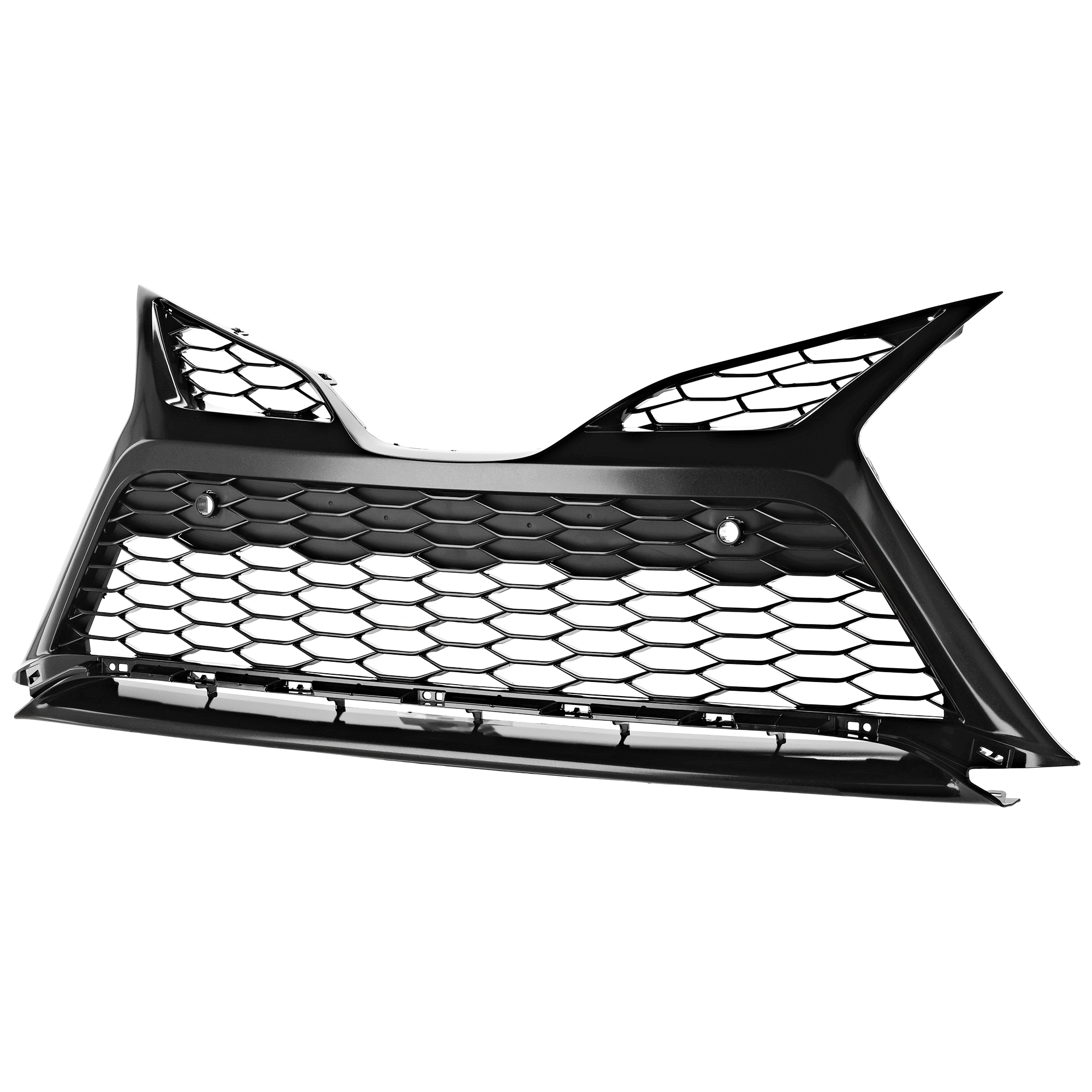 AM CAMRY 21-24 FRONT BUMPER GRILLE Lower Painted Silver Gray w Front View Camera XSE Model SKU RT01530082 Partslink TO1036233 OEM 5310206640