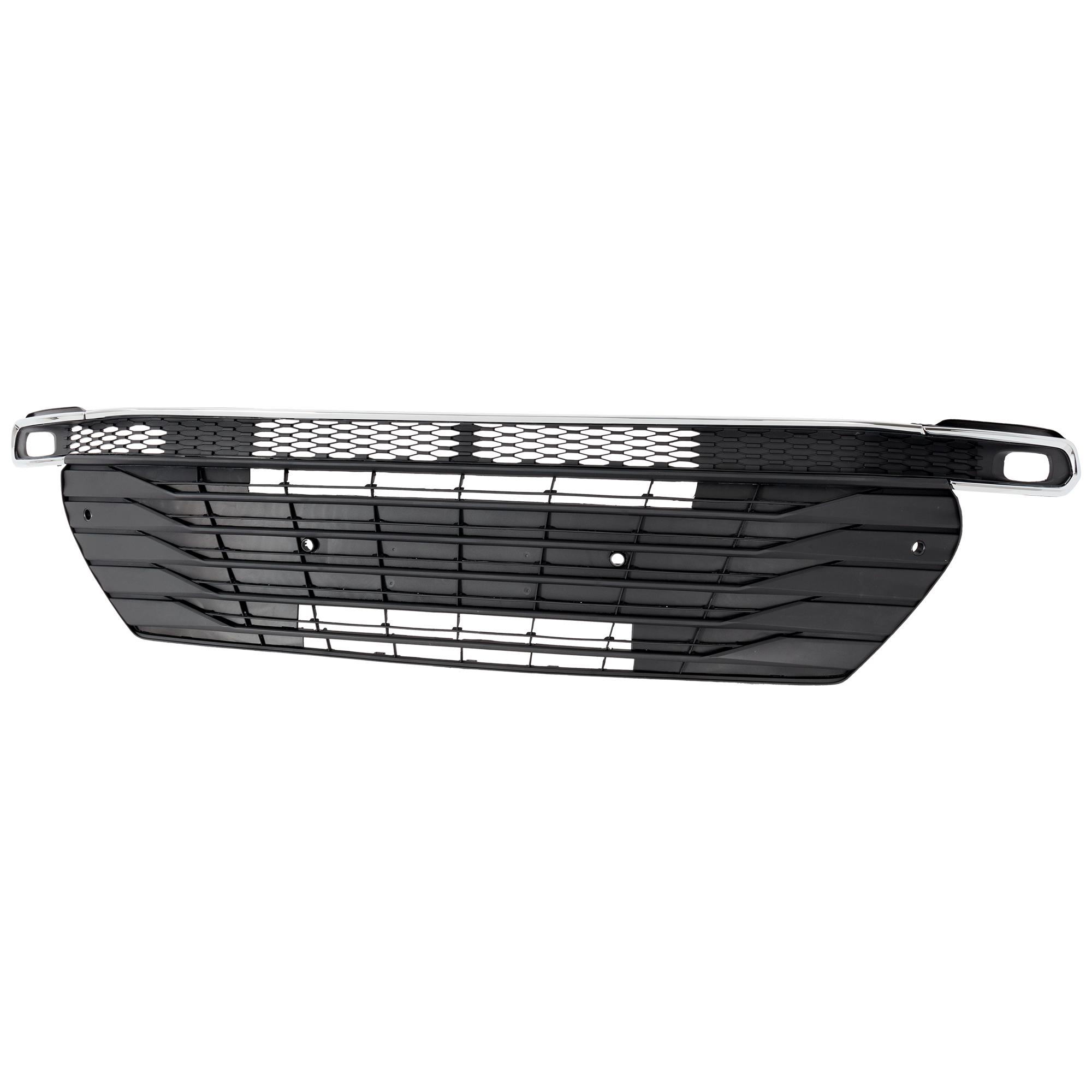 AM SIENNA 21-23 FRONT BUMPER GRILLE Textured Dark Gray XLE Model w Parking Aid Sensor Holes w o Panoramic View Monitor CAPA SKU RT01530085Q Partslink TO1036241C OEM 5310208060