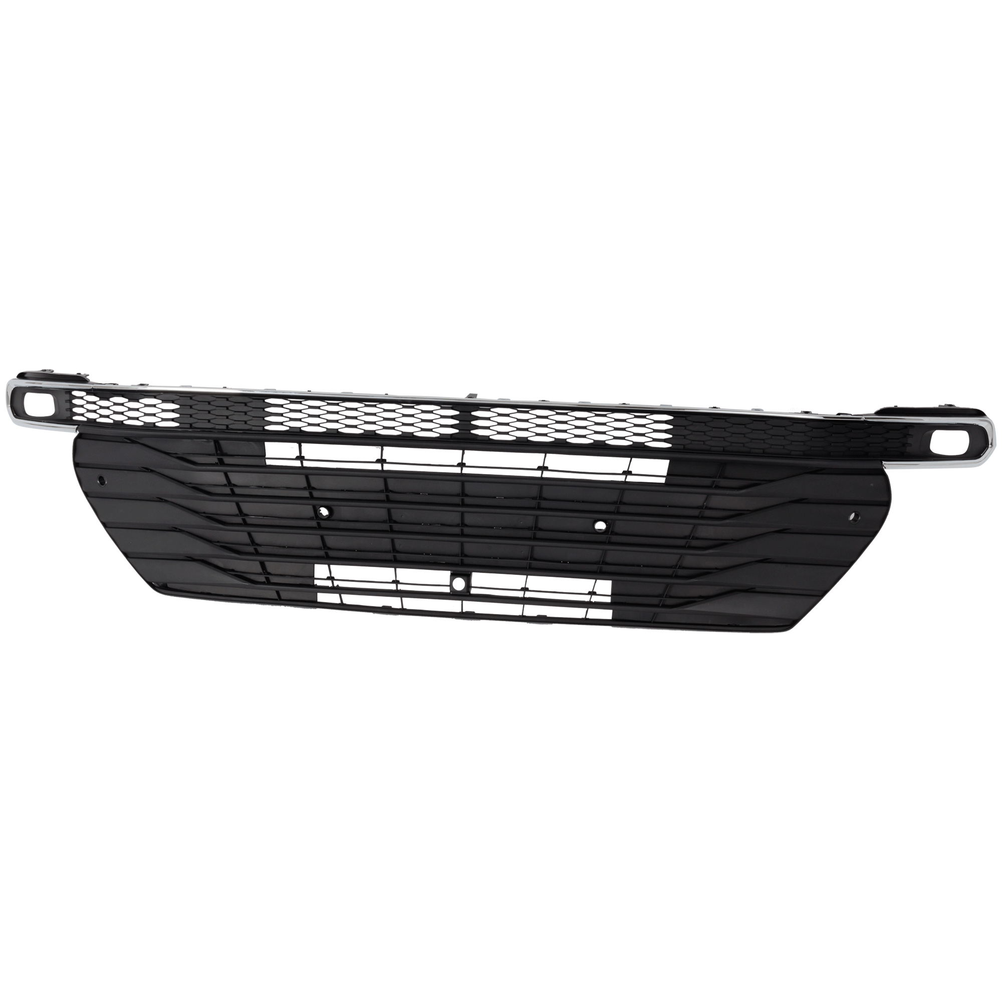 AM SIENNA 21-23 FRONT BUMPER GRILLE Textured Dark Gray XLE Model w Parking Aid Sensor Holes w Panoramic View Monitor SKU RT01530086 Partslink TO1036242 OEM 5310208110
