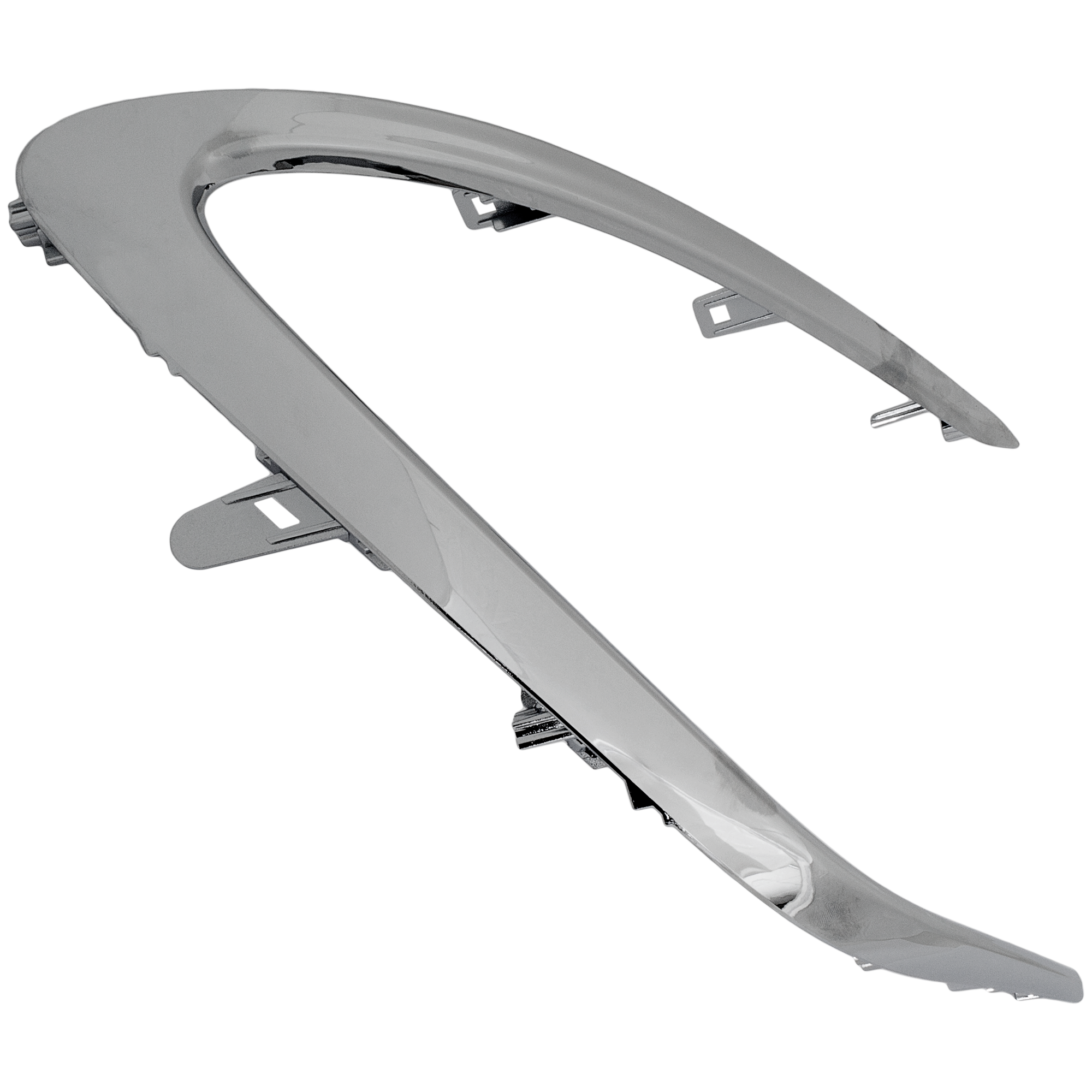 AM CAMRY 18-22 FRONT BUMPER MOLDING LH Side Chrome XLE Model CAPA SKU RT01590022Q Partslink TO1038245C OEM 5271306180