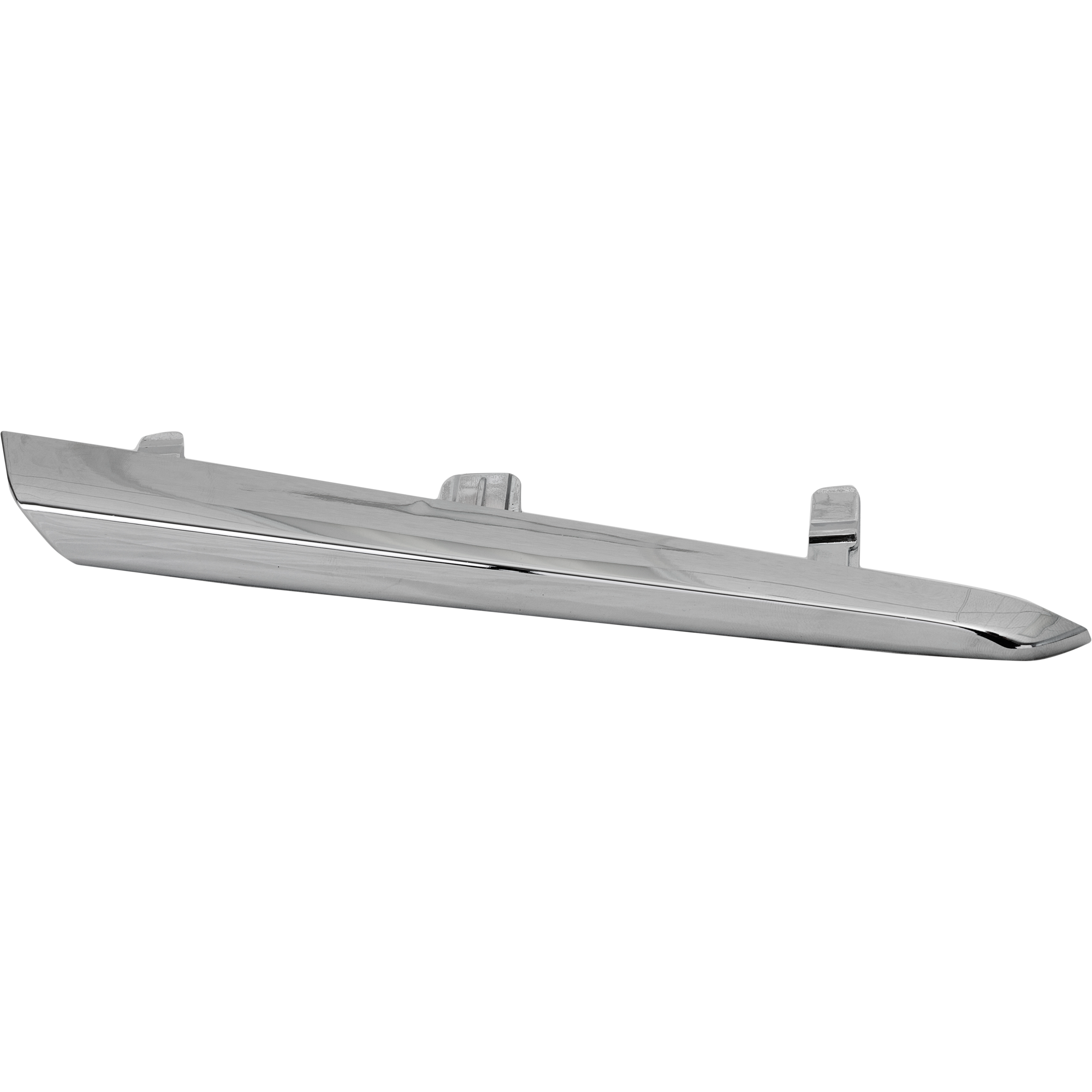AM YARIS 18-19 FRONT BUMPER MOLDING RH Chrome Hatchback SKU RT01590023 Partslink TO1047108 OEM 531230D370