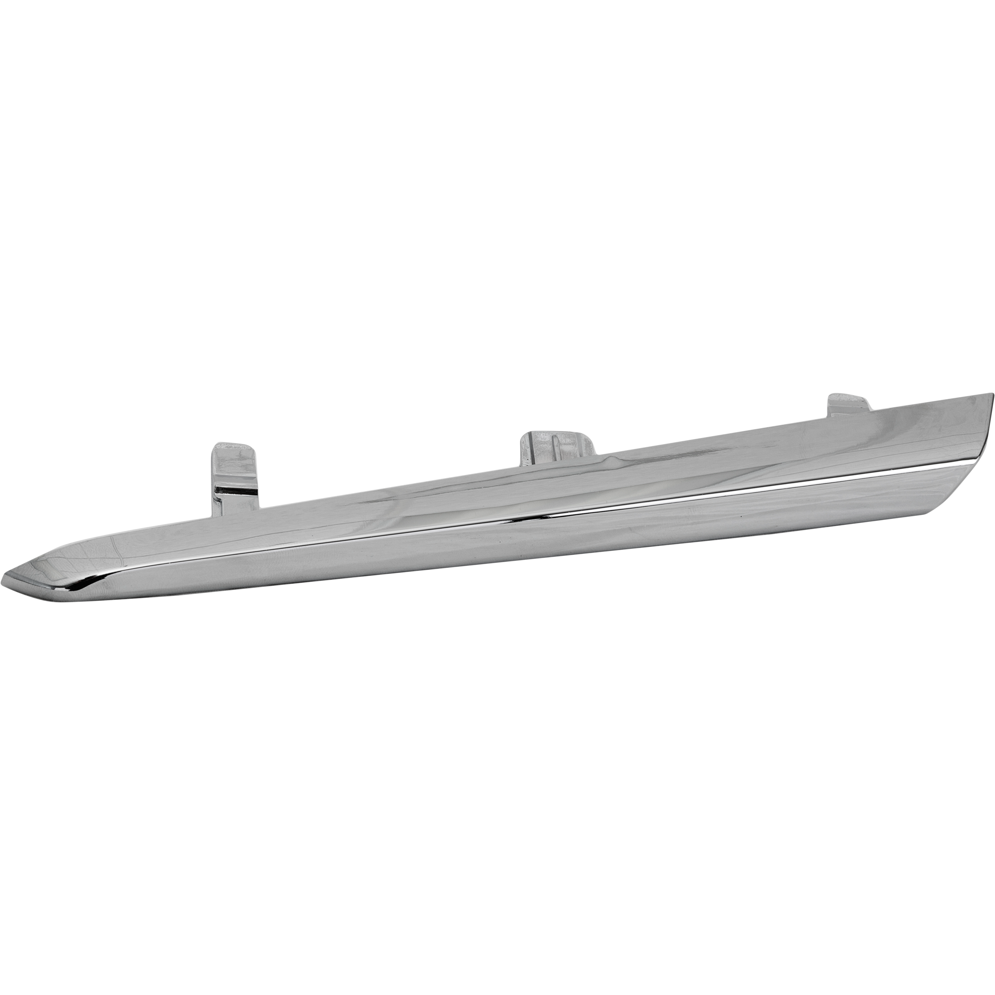 AM YARIS 18-19 FRONT BUMPER MOLDING LH Chrome Hatchback SKU RT01590024 Partslink TO1046108 OEM 531240D490