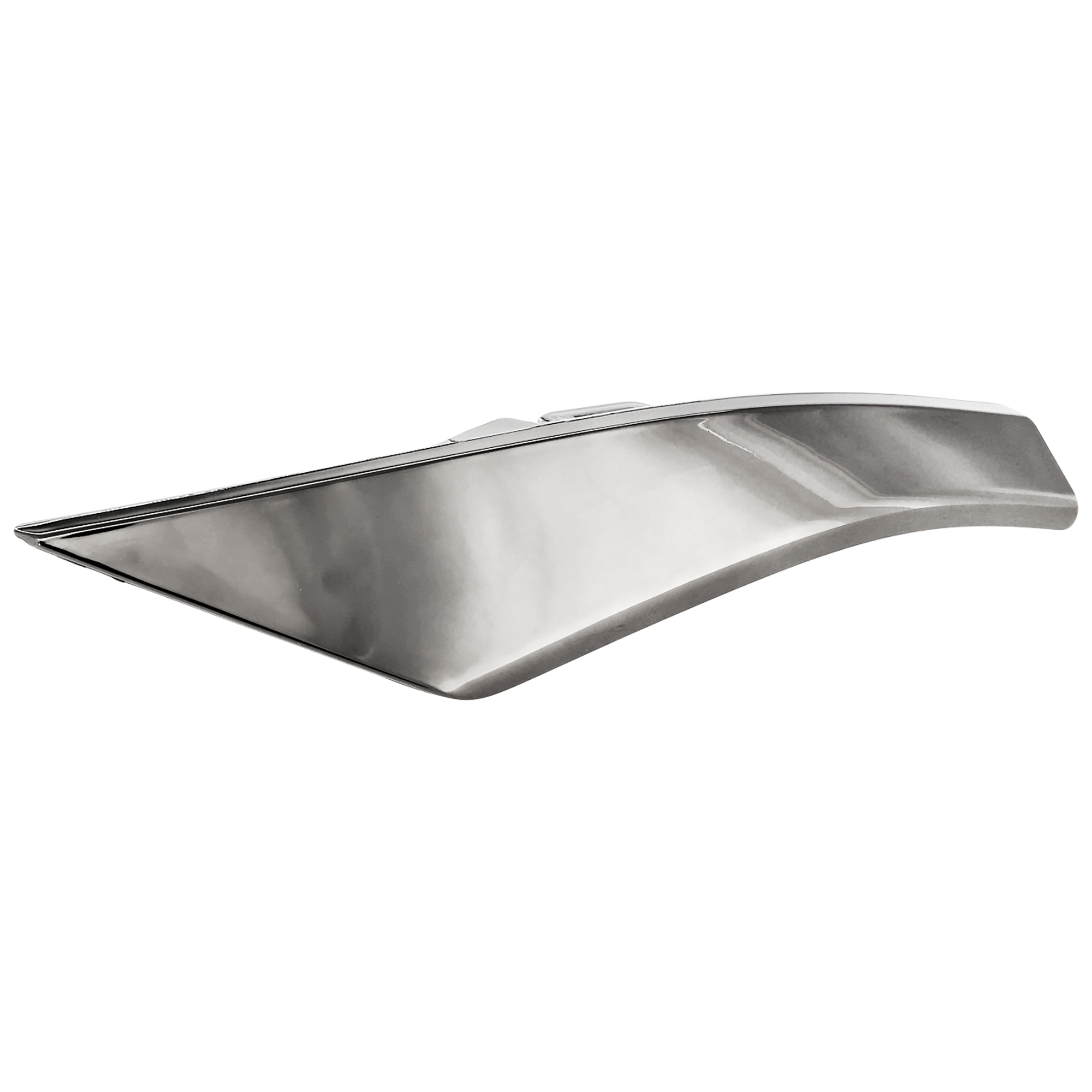 AM VENZA 23-24 FRONT BUMPER MOLDING RH Chrome w Night Shade Pkg SKU RT01590037 Partslink TO1047130 OEM 5312748130