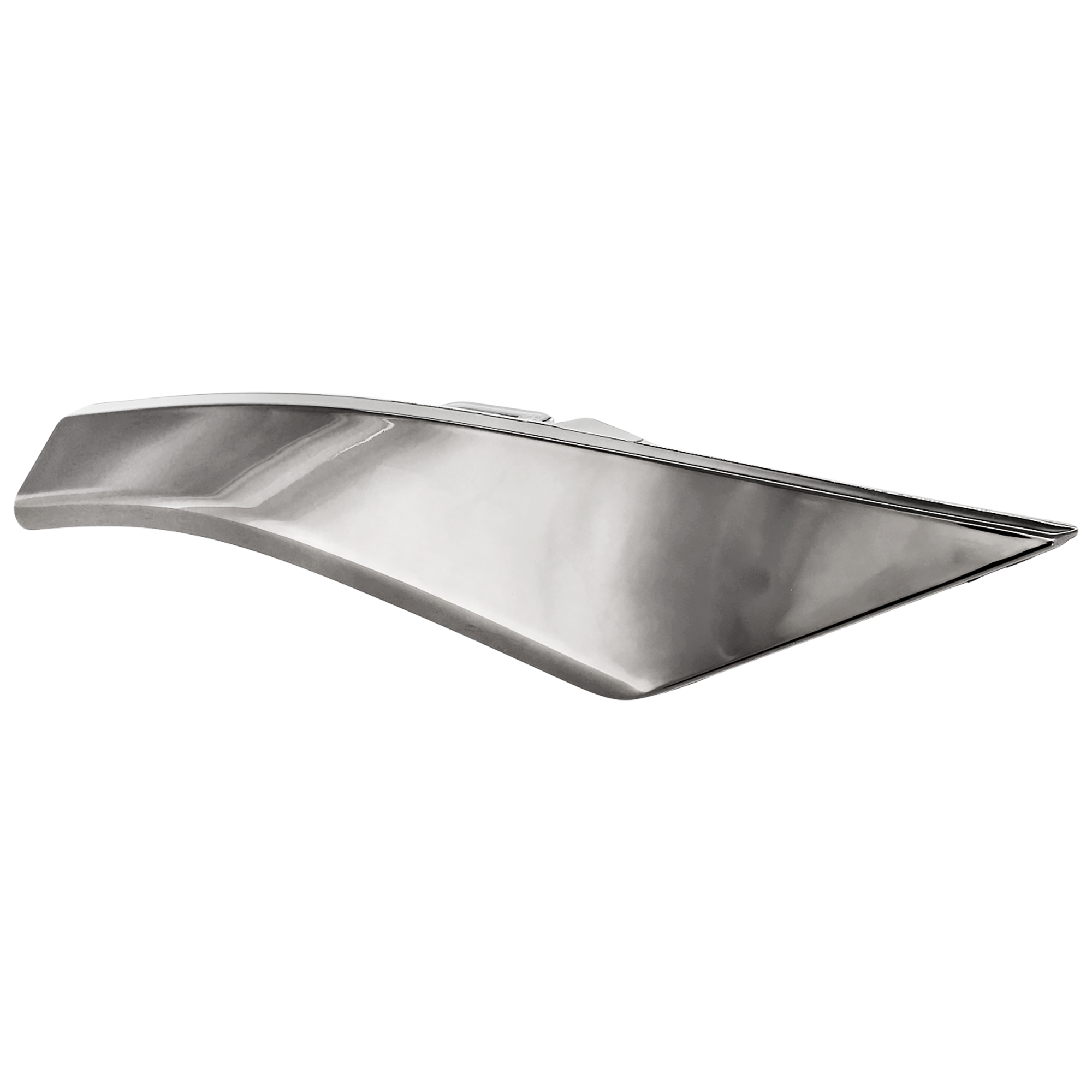 AM VENZA 23-24 FRONT BUMPER MOLDING LH Chrome w Night Shade Pkg SKU RT01590038 Partslink TO1046130 OEM 5312848130