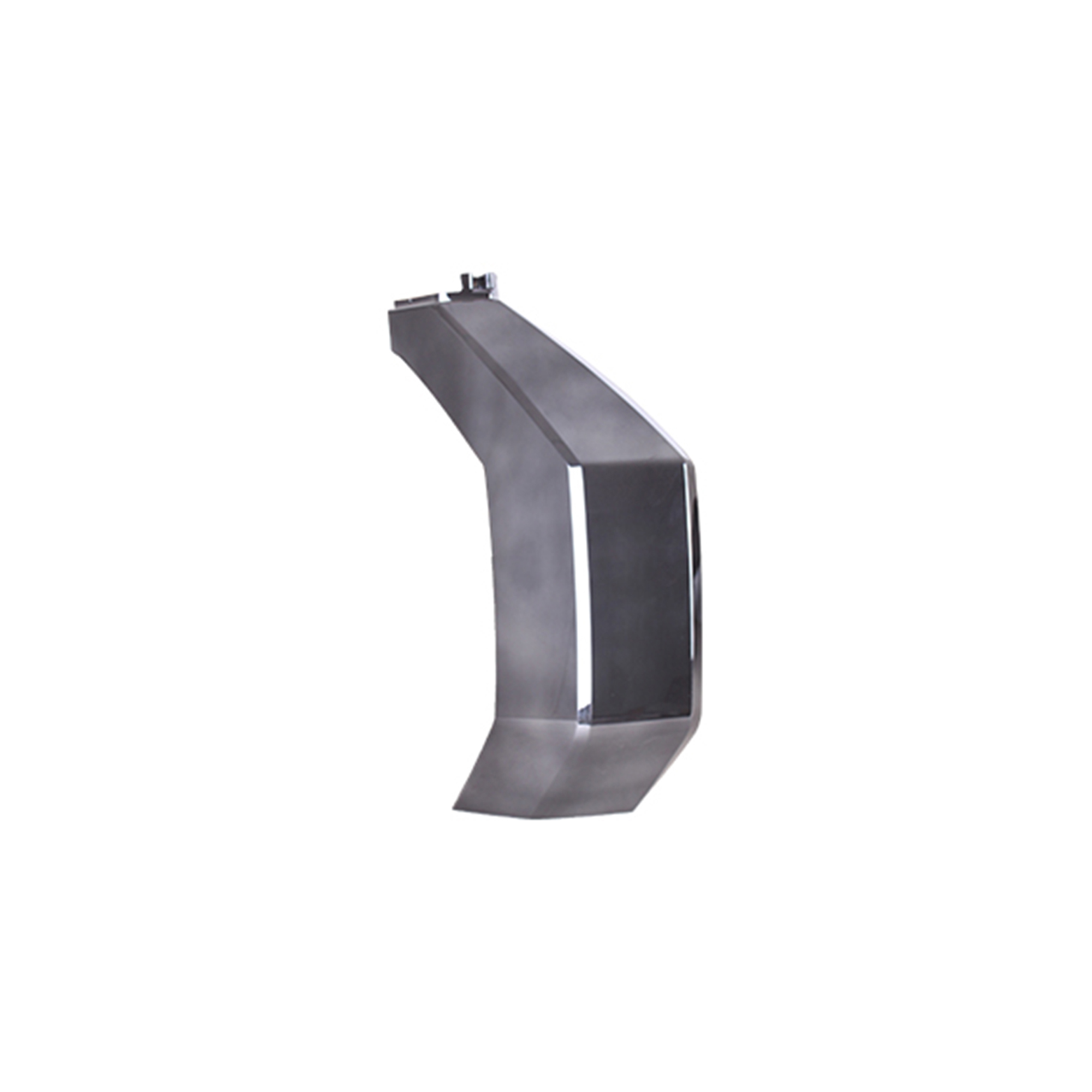 AM TUNDRA 22-24 FRONT BUMPER MOLDING RH Cover Molding Dark Chrome Crew Cab Pickup CAPA SKU RT01590069Q Partslink TO1047129C OEM 527120C070