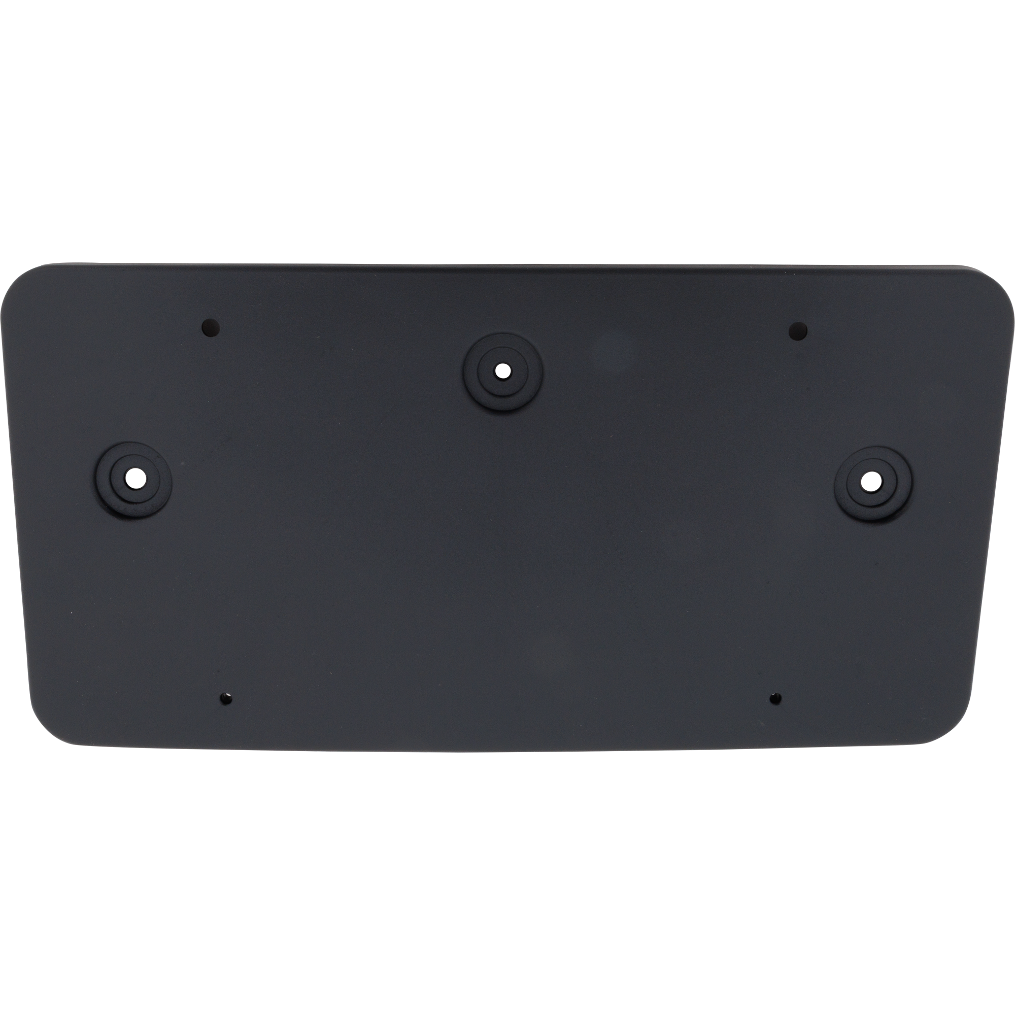AM MODEL S 12-16 FRONT LICENSE PLATE BRACKET Black To 4-16 RWD 12-16 AWD 14-16 SKU RT01730030 Partslink TA1068105 OEM 101810000B