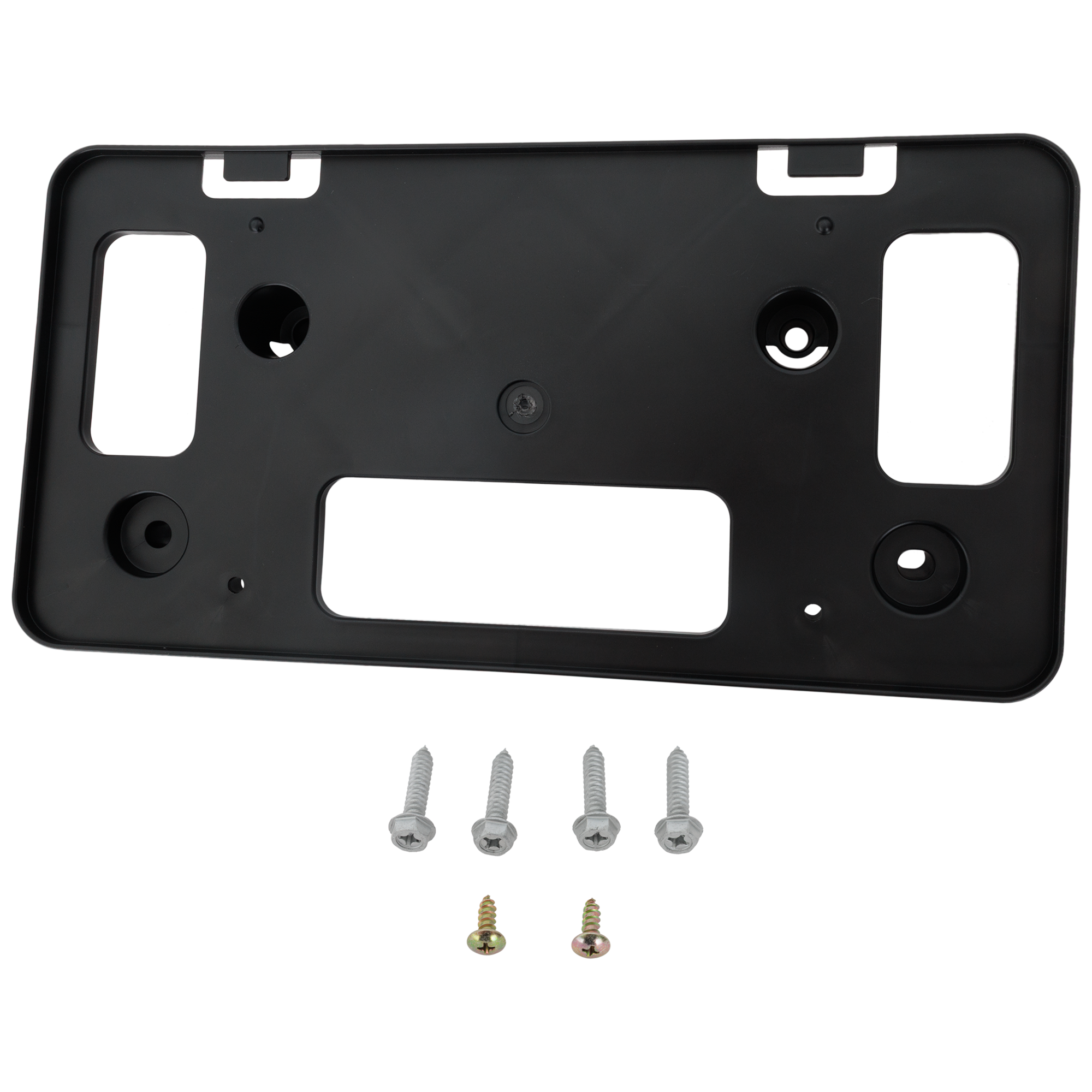 AM CAMRY 25-25 FRONT LICENSE PLATE BRACKET Textured w Hardware LE XLE Models SKU RT01730059 Partslink TO1068182 OEM 75101AQ010