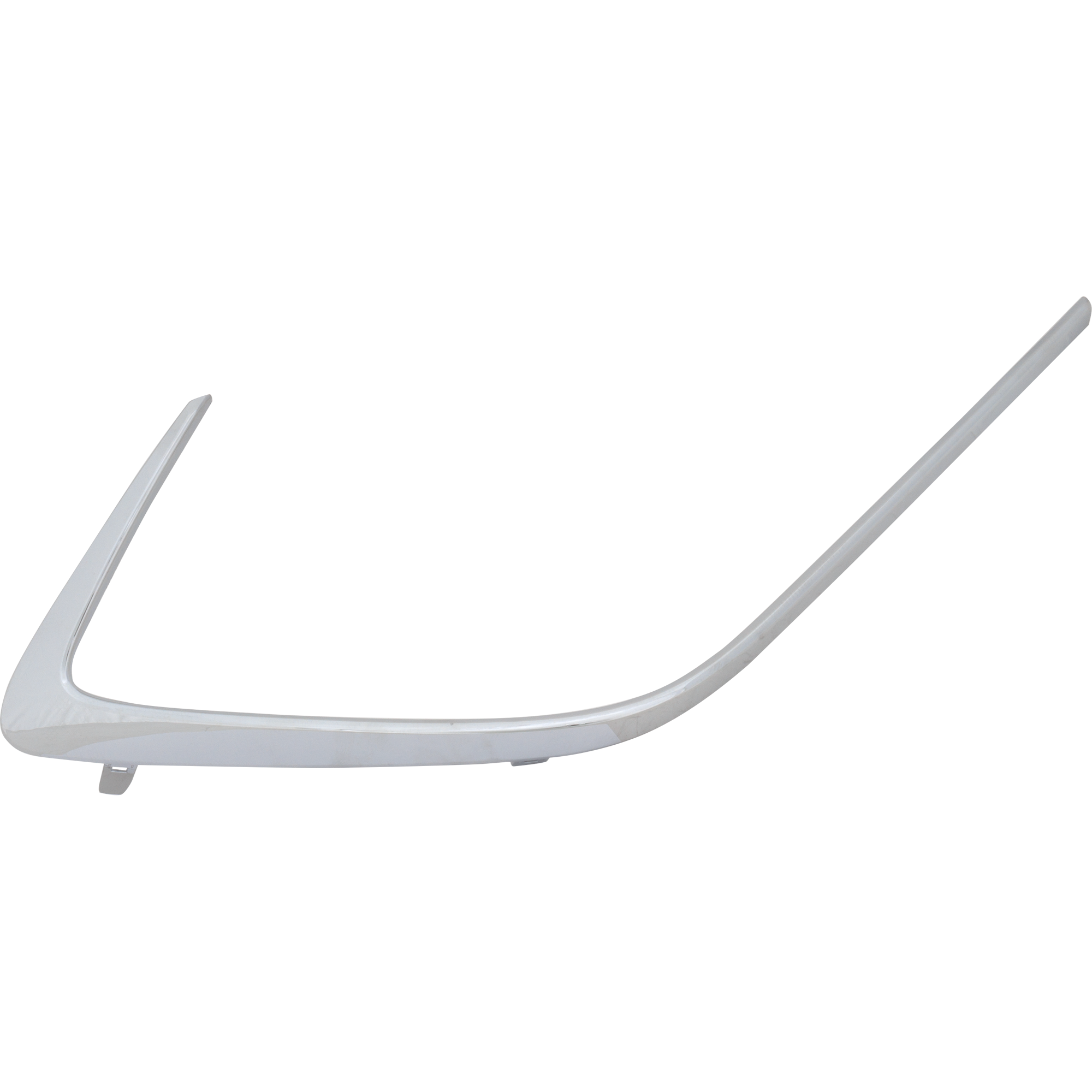 AM COROLLA 19-22 FRONT BUMPER GRILLE MOLDING LH Garnish Chrome Hatchback SKU RT02010006 Partslink TO1046110 OEM 5271212070