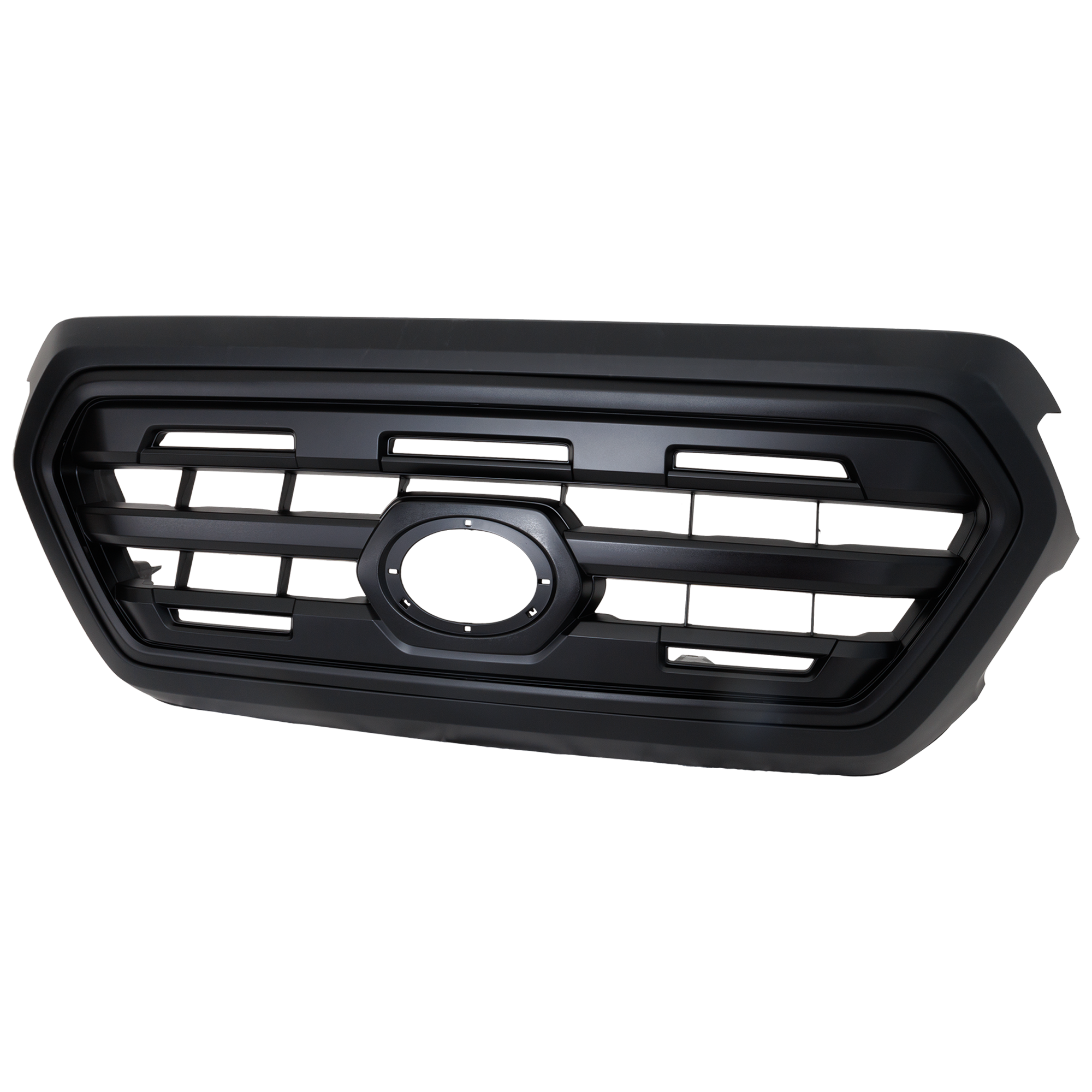 AM TACOMA 16-17 GRILLE Painted Black Shell Painted Black Insert w Emblem Provision Base SR Models CAPA SKU RT07010005Q Partslink TO1200407C OEM 5310004500C5
