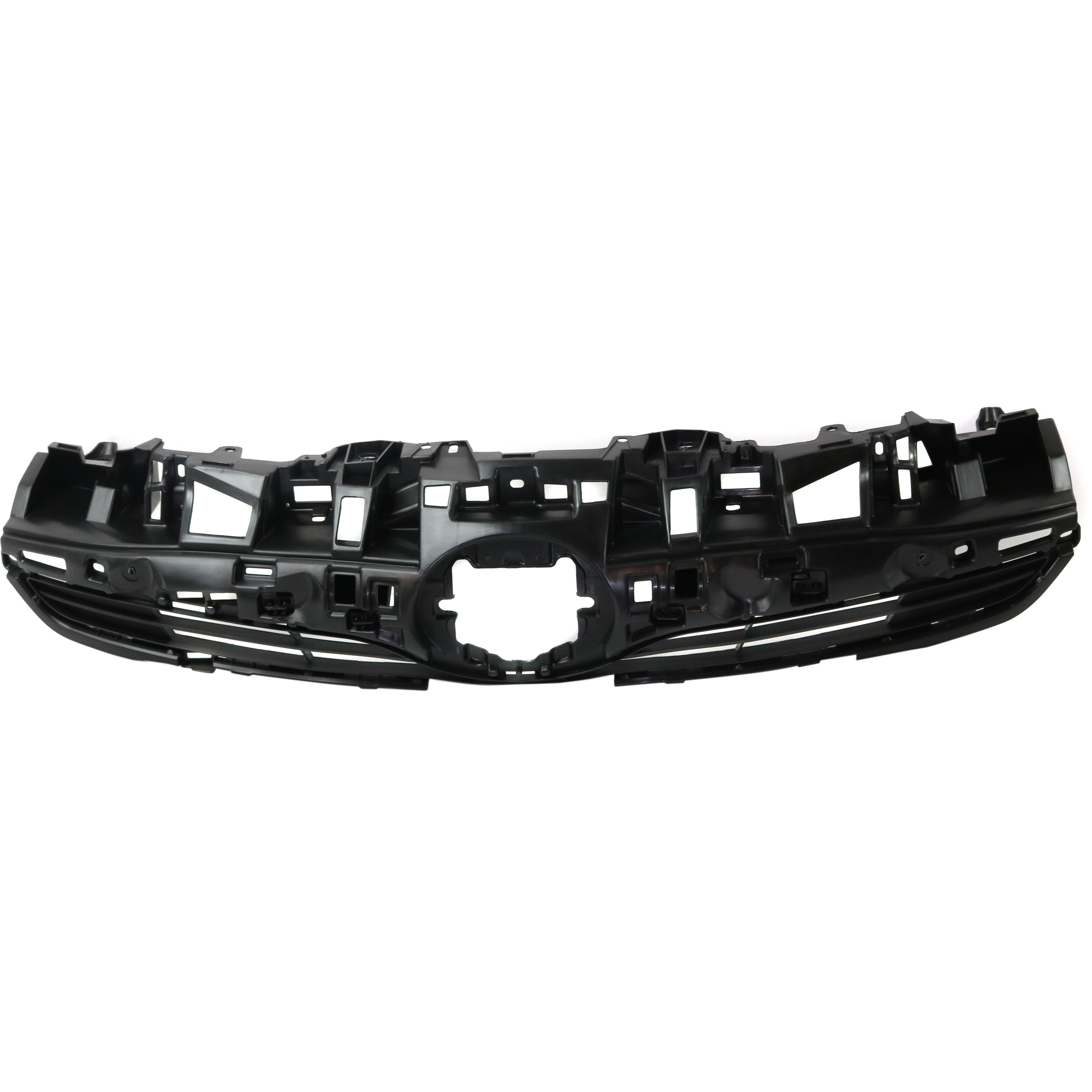 AM PRIUS 16-18 GRILLE Textured Dark Gray Shell and Insert w o Parking Aid Sensor Holes CAPA SKU RT07010008Q Partslink TO1200410C OEM 5310147081