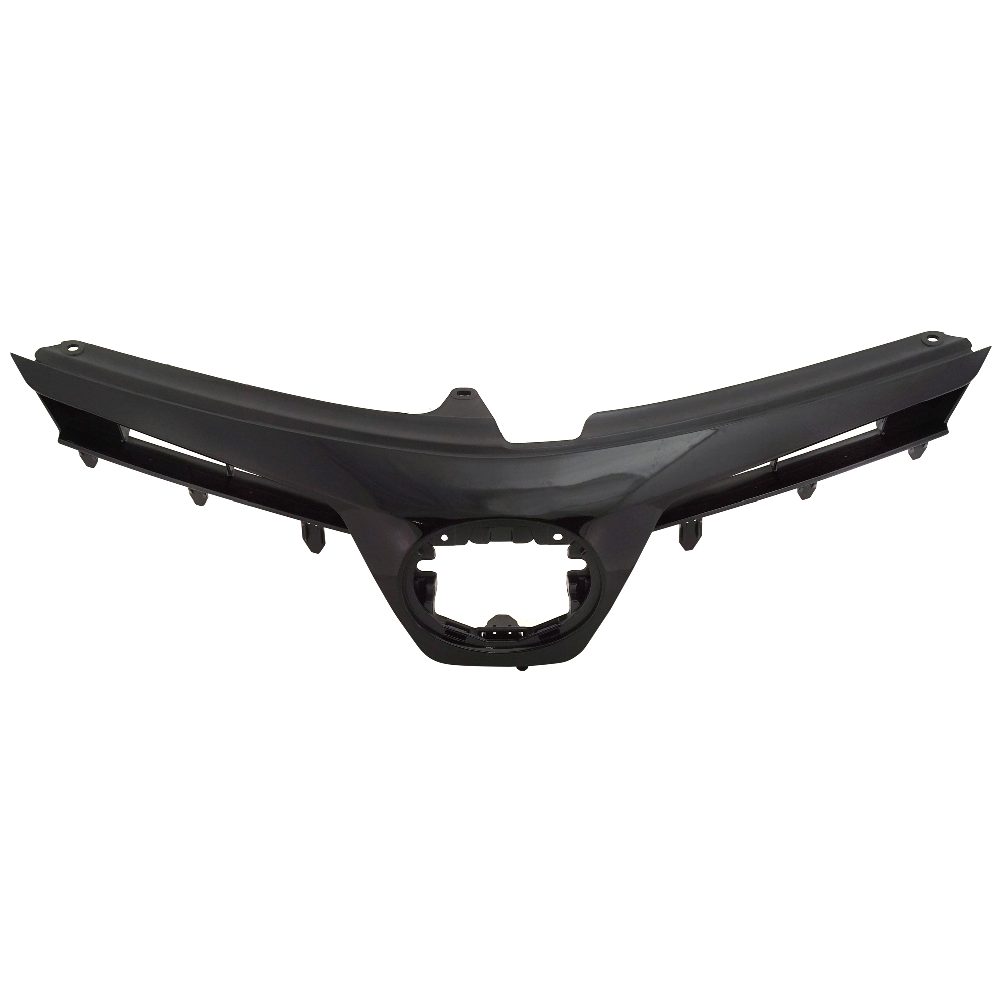 AM COROLLA 17-19 GRILLE Painted Black Shell and Insert w Black Molding SE XSE Models Sedan CAPA SKU RT07010011Q Partslink TO1200423C OEM 5310502010C0