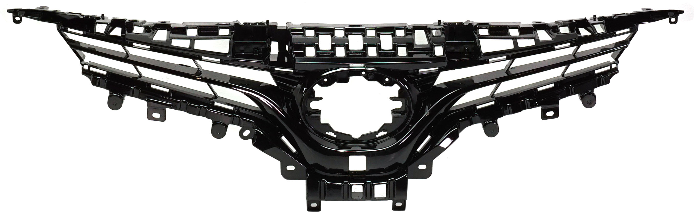 AM CAMRY 18-20 GRILLE Painted Silver w Camera Hole XLE Hybrid XLE Models SKU RT07010018 Partslink TO1200421 OEM 5310106A90