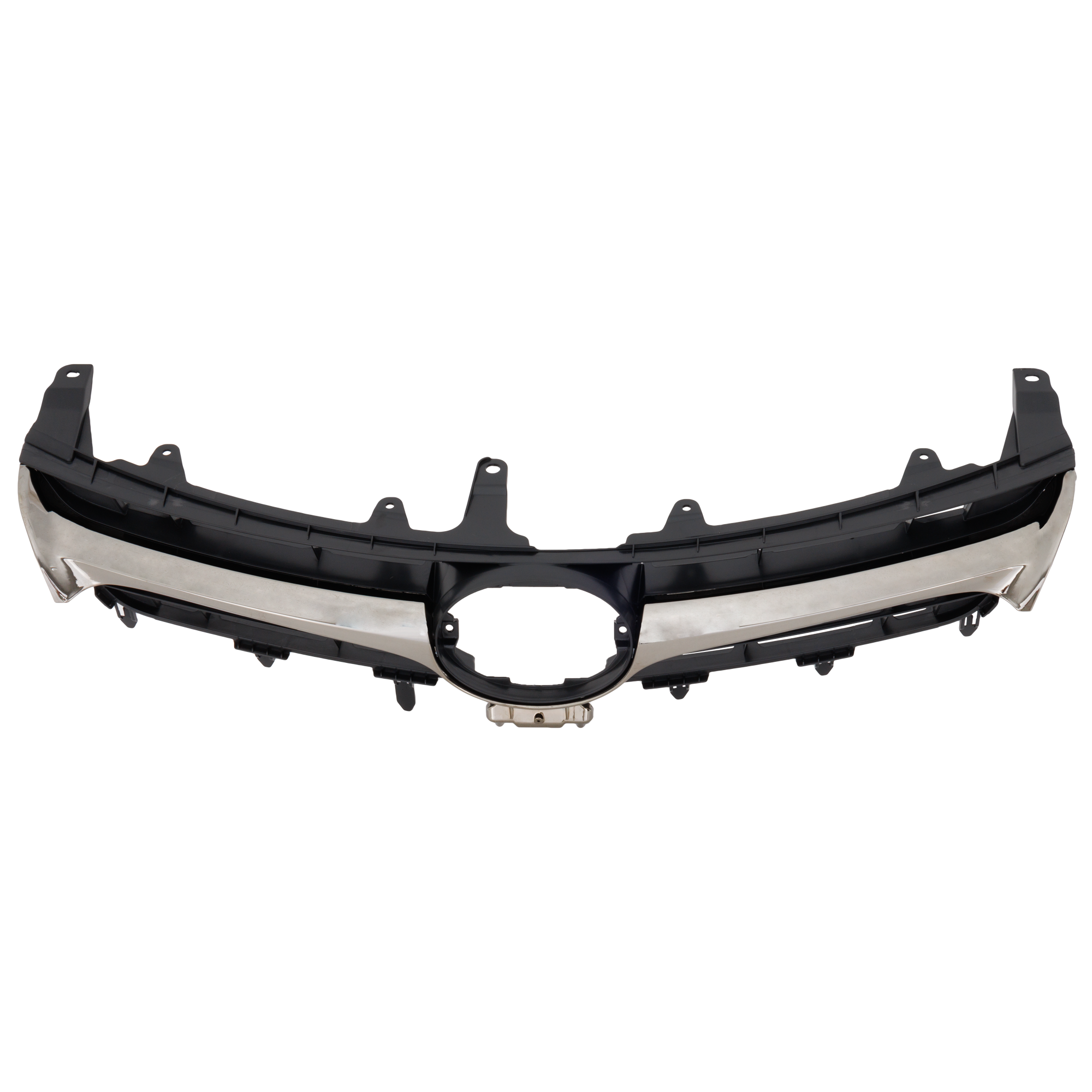 AM CAMRY 15-17 GRILLE Chrome Shell Painted Black Insert w o Pre Collision System XSE Models SE Special Edition Models SKU RT07010054 Partslink TO1200405 OEM 5310106421