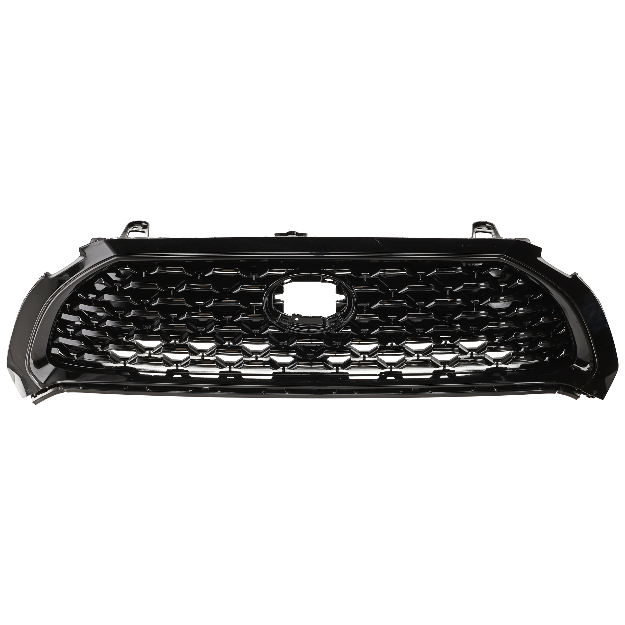 AM COROLLA CROSS 22-24 GRILLE Textured Black Shell with Textured Gray Insert L LE Model SKU RT07010119 Partslink TO1200487 OEM 531000A130
