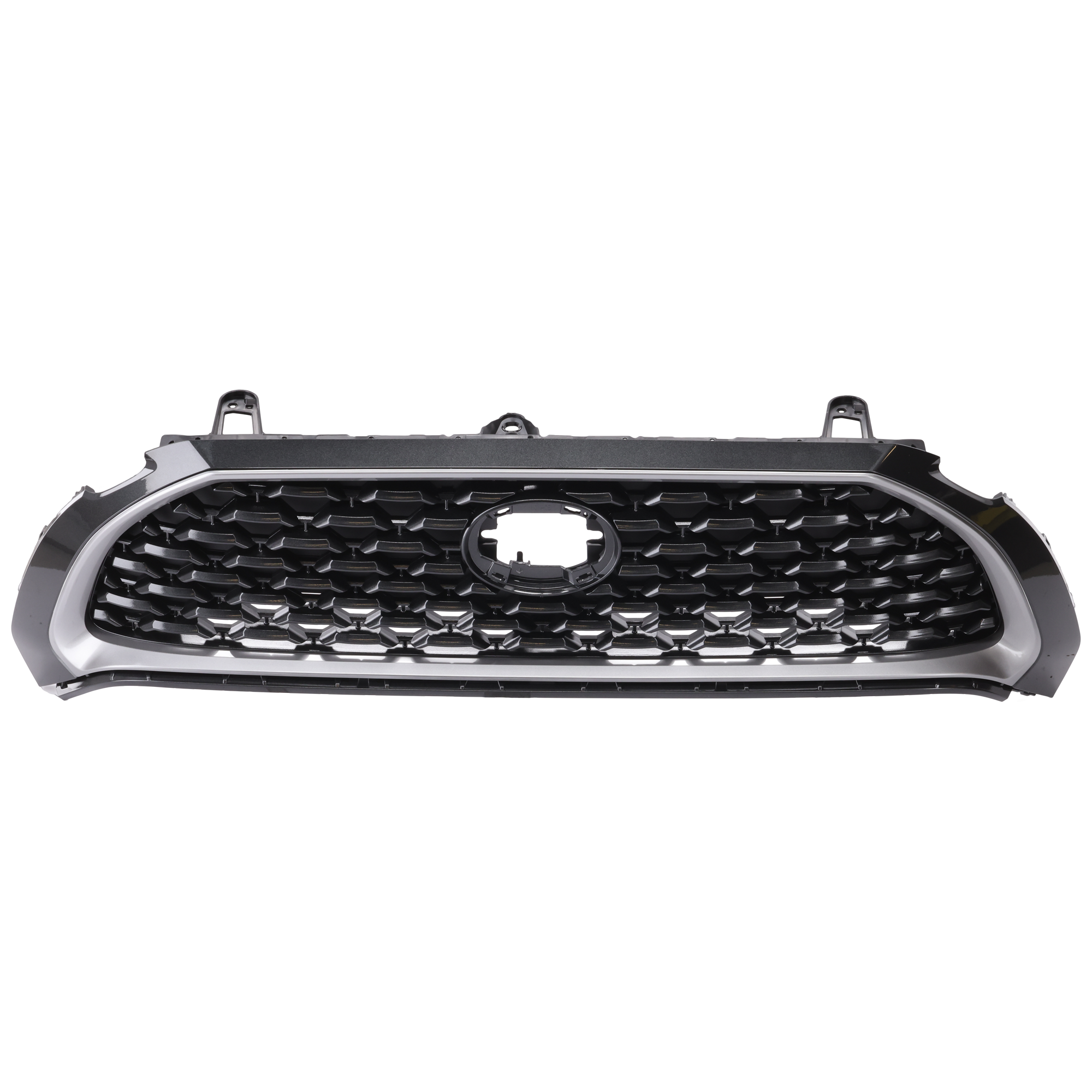 AM COROLLA CROSS 22-24 GRILLE Painted Gray Shell and Insert XLE Model CAPA SKU RT07010120Q Partslink TO1200488C OEM 531000A140