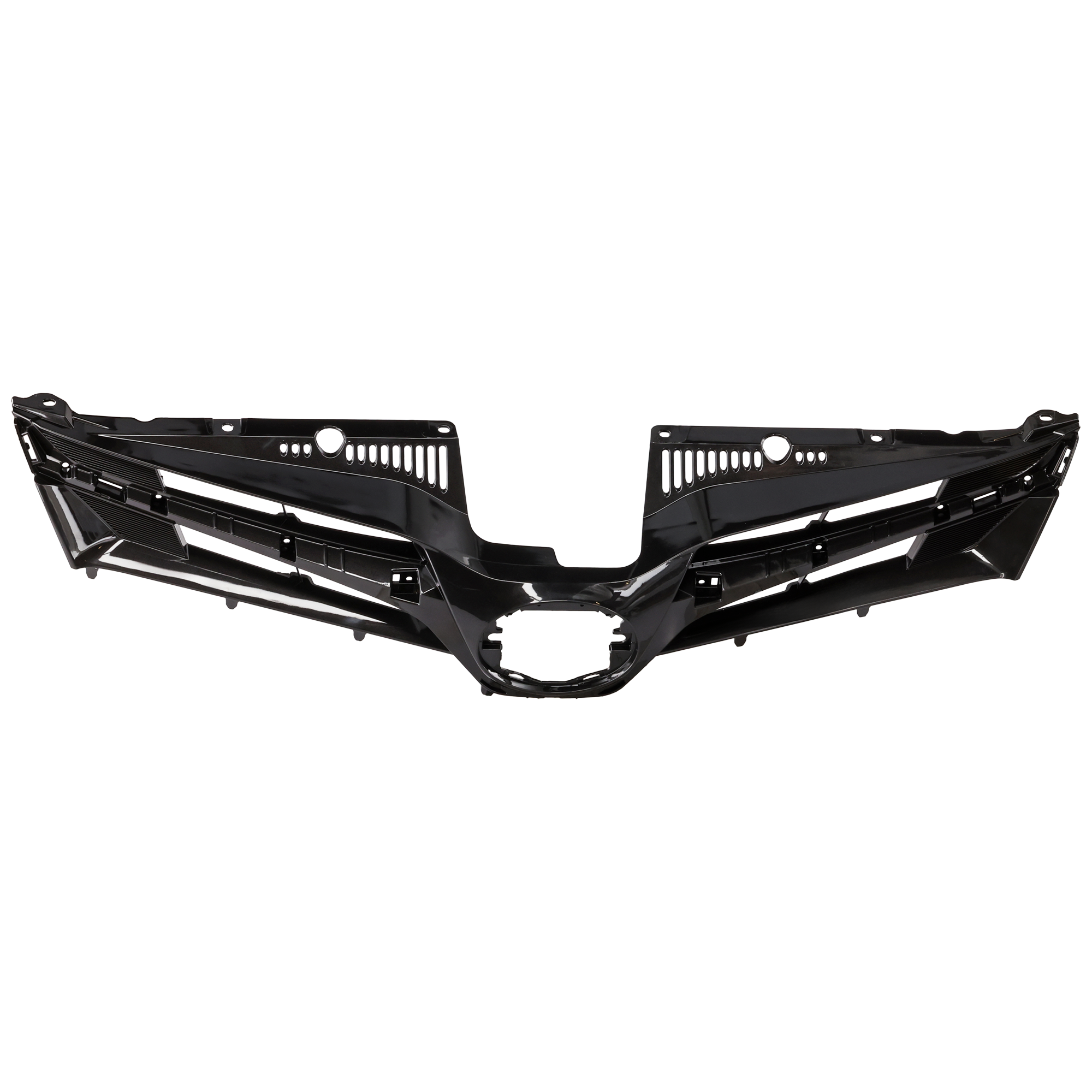 AM SIENNA 18-20 GRILLE Silver Shell with Black Insert w o Grille Molding Limited XLE Models SKU RT07010130 Partslink TO1200443 OEM 5311408050