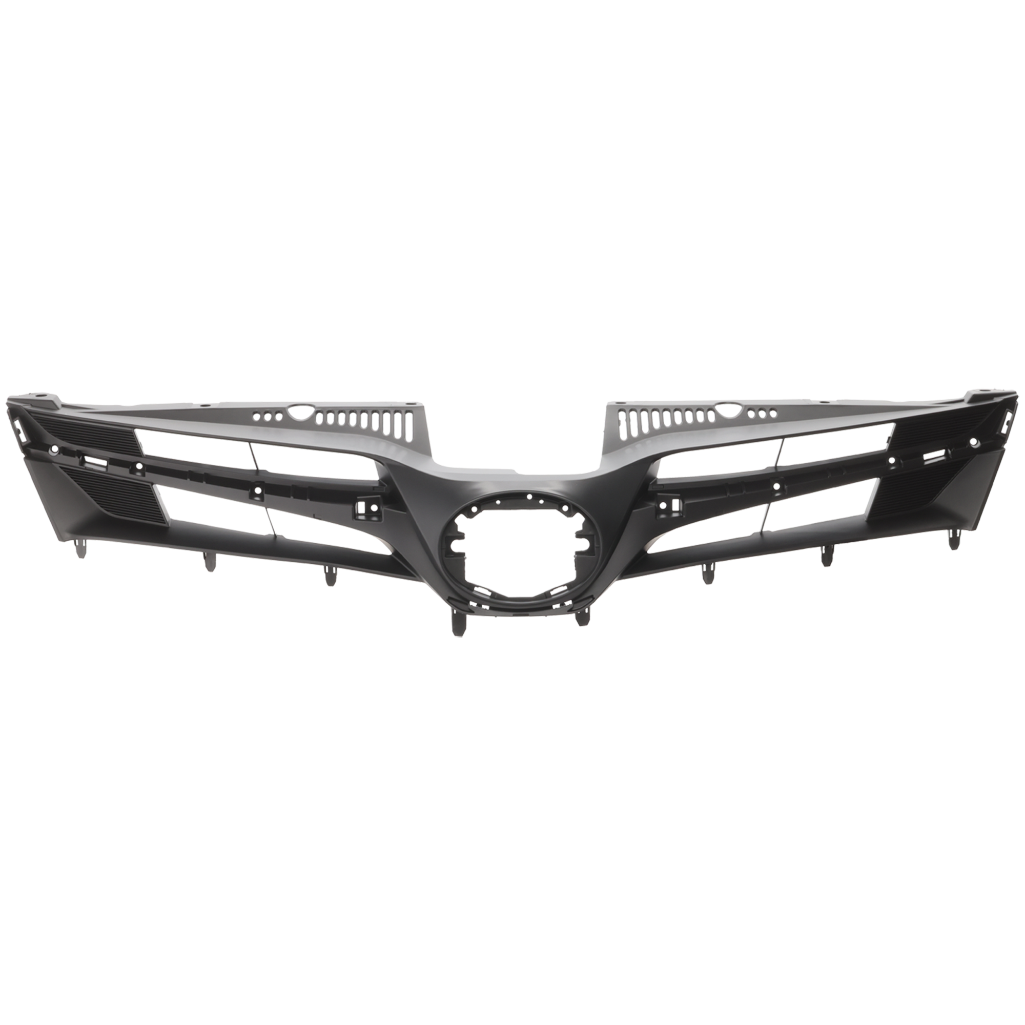 AM SIENNA 18-20 GRILLE Textured Gray Shell with Black Insert w o Grille Molding Base CE L LE Models SKU RT07010131 Partslink TO1200447 OEM 5311408040
