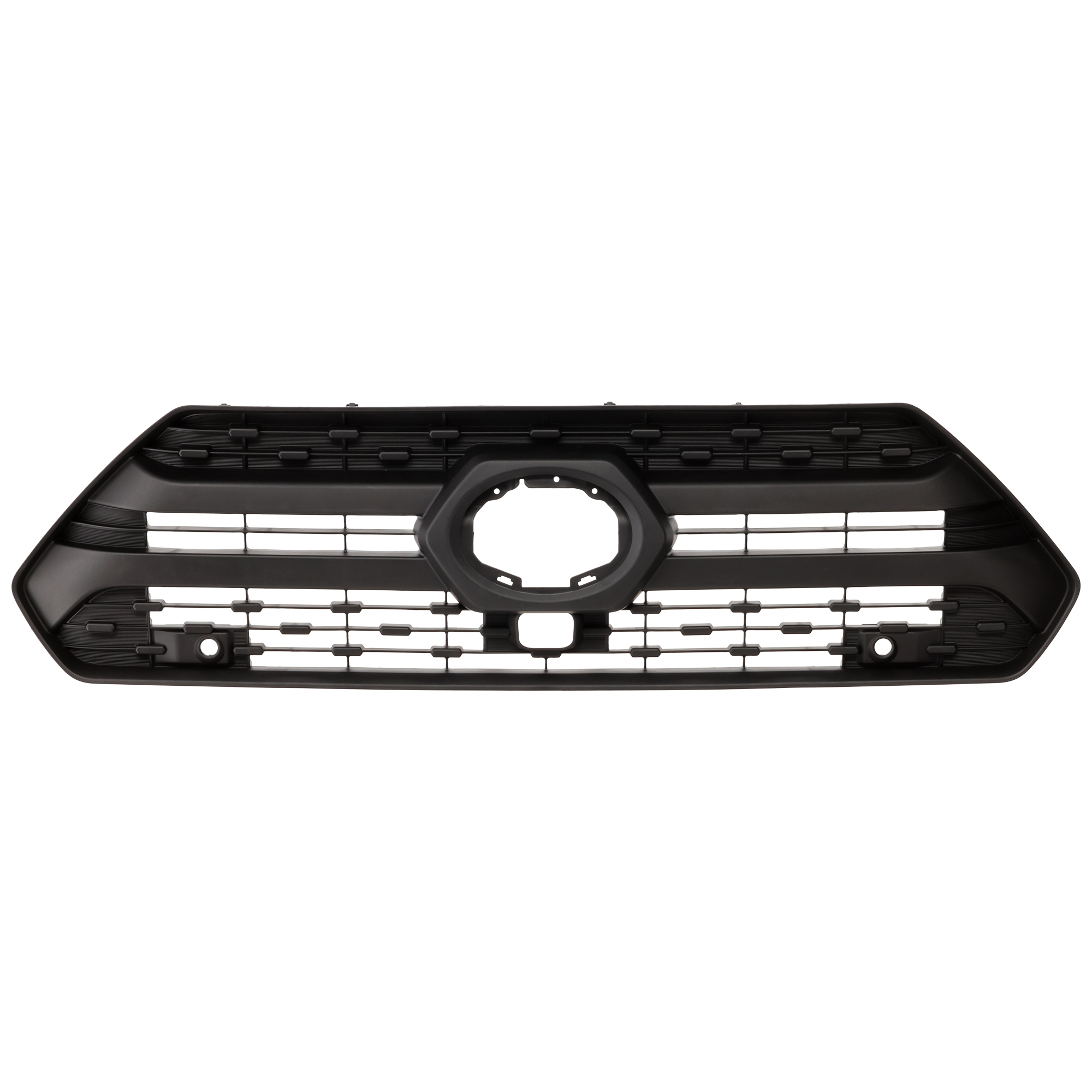 AM RAV4-19-24 GRILLE Textured Black w Camera Hole and Parking Aid Sensor Holes Adventure Trail TRD OFF Road Models CAPA SKU RT07010136Q Partslink TO1200497C OEM 531110R140