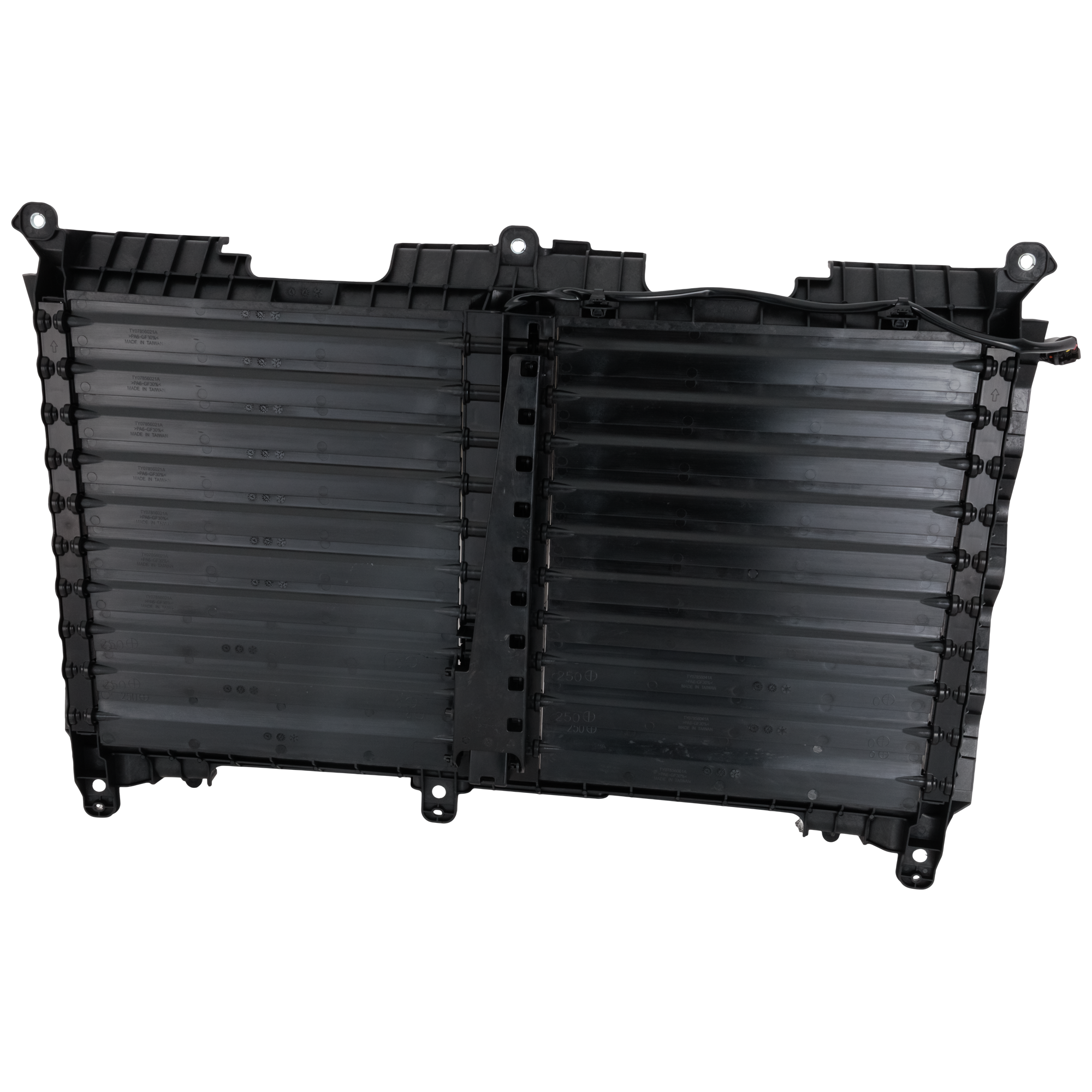 AM SEQUOIA 23-25 TUNDRA 22-24 ACTIVE GRILLE SHUTTER Radiator Shutter w Actuator and Motor CAPA SKU RT07580008Q Partslink TO1206107C OEM 531800C011-531800C010